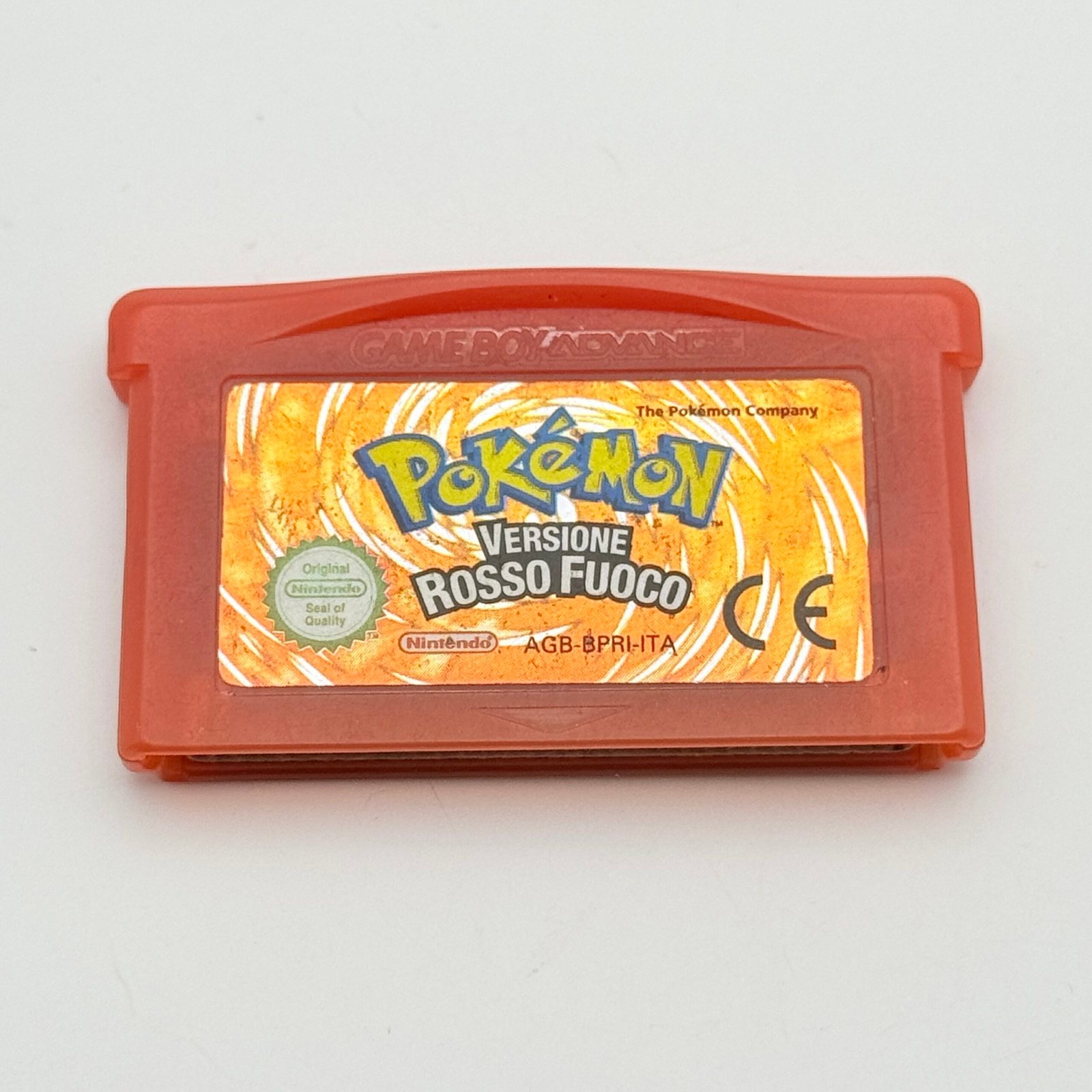 POKÉMON ROSSO FUOCO GAME BOY - ORIGINALE ITA - FUNZIONANTE - ADESIVO OTTIMO