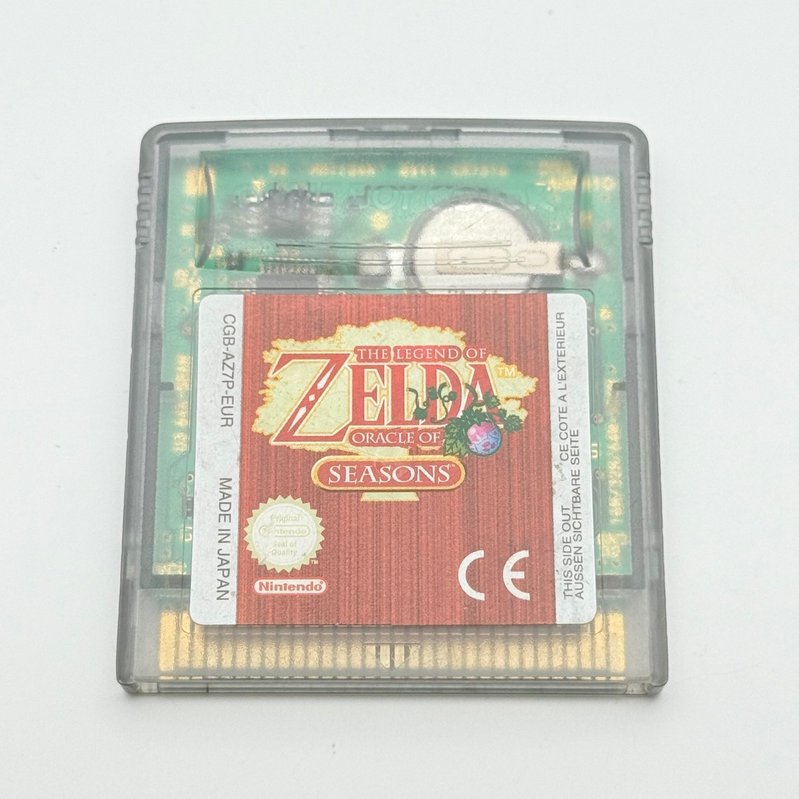 THE LEGEND OF ZELDA ORACLE OF SEASONS - GAME BOY - ORIGINALE PAL - BATTERIA NUOVA
