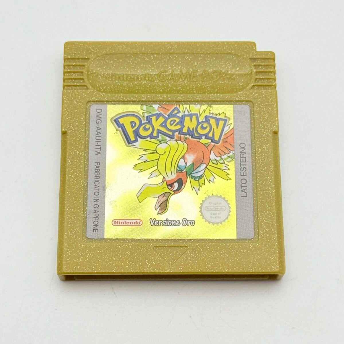 POKÉMON ORO GAME BOY - ORIGINALE ITA - BATTERIA NUOVA - ADESIVO OTTIMO