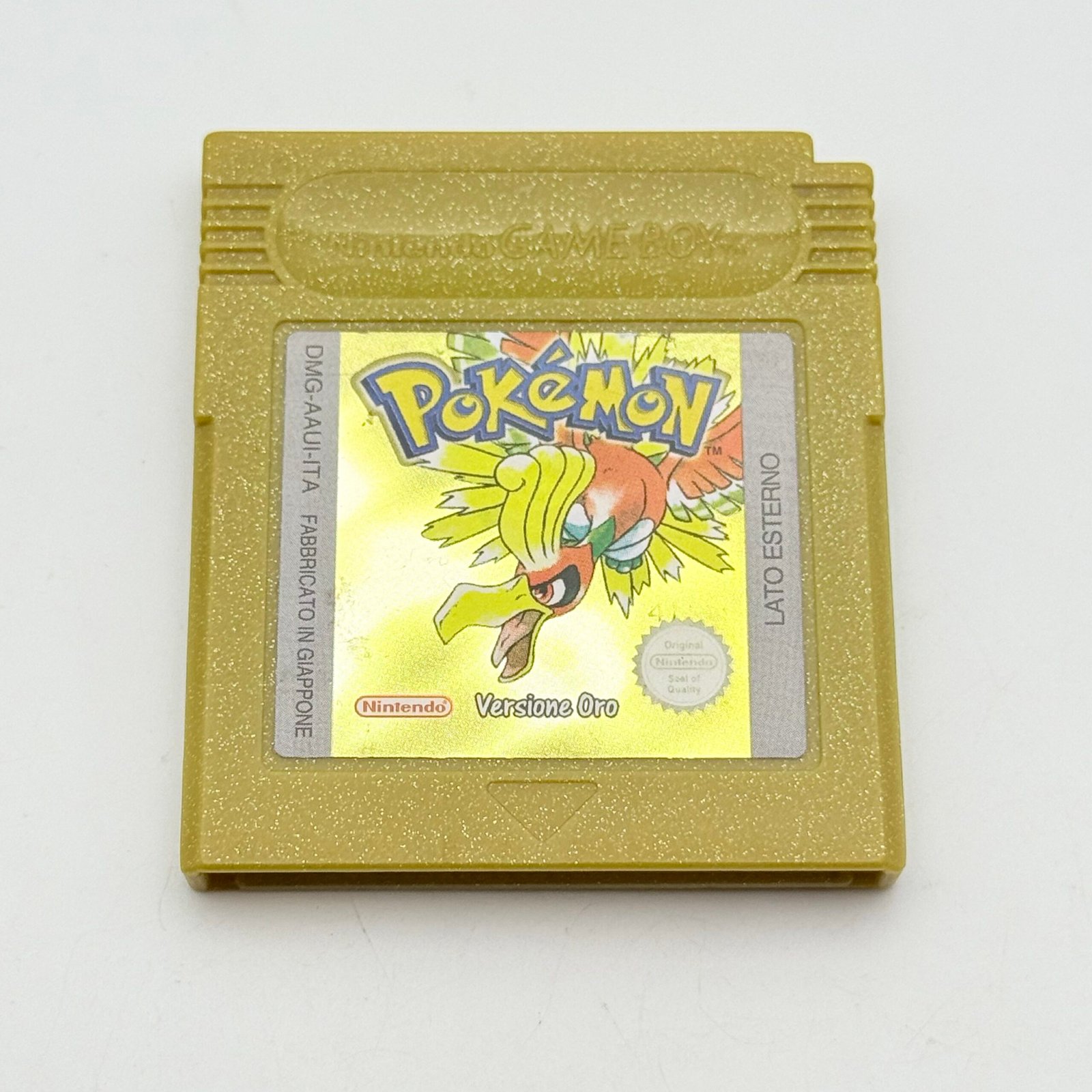 POKÉMON ORO GAME BOY - ORIGINALE ITA - BATTERIA NUOVA - ADESIVO OTTIMO