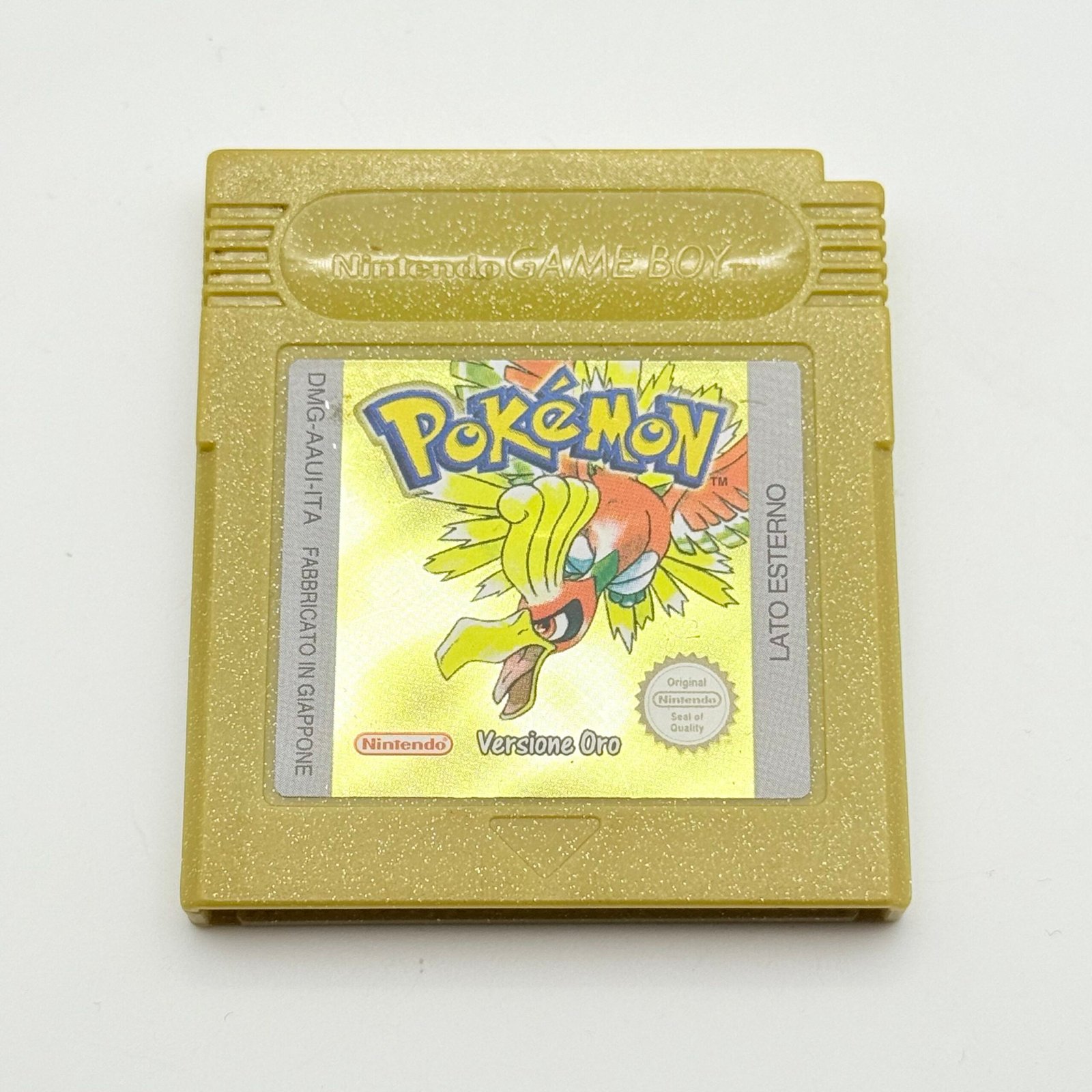 POKÉMON ORO GAME BOY - ORIGINALE ITA - BATTERIA NUOVA - ADESIVO OTTIMO +