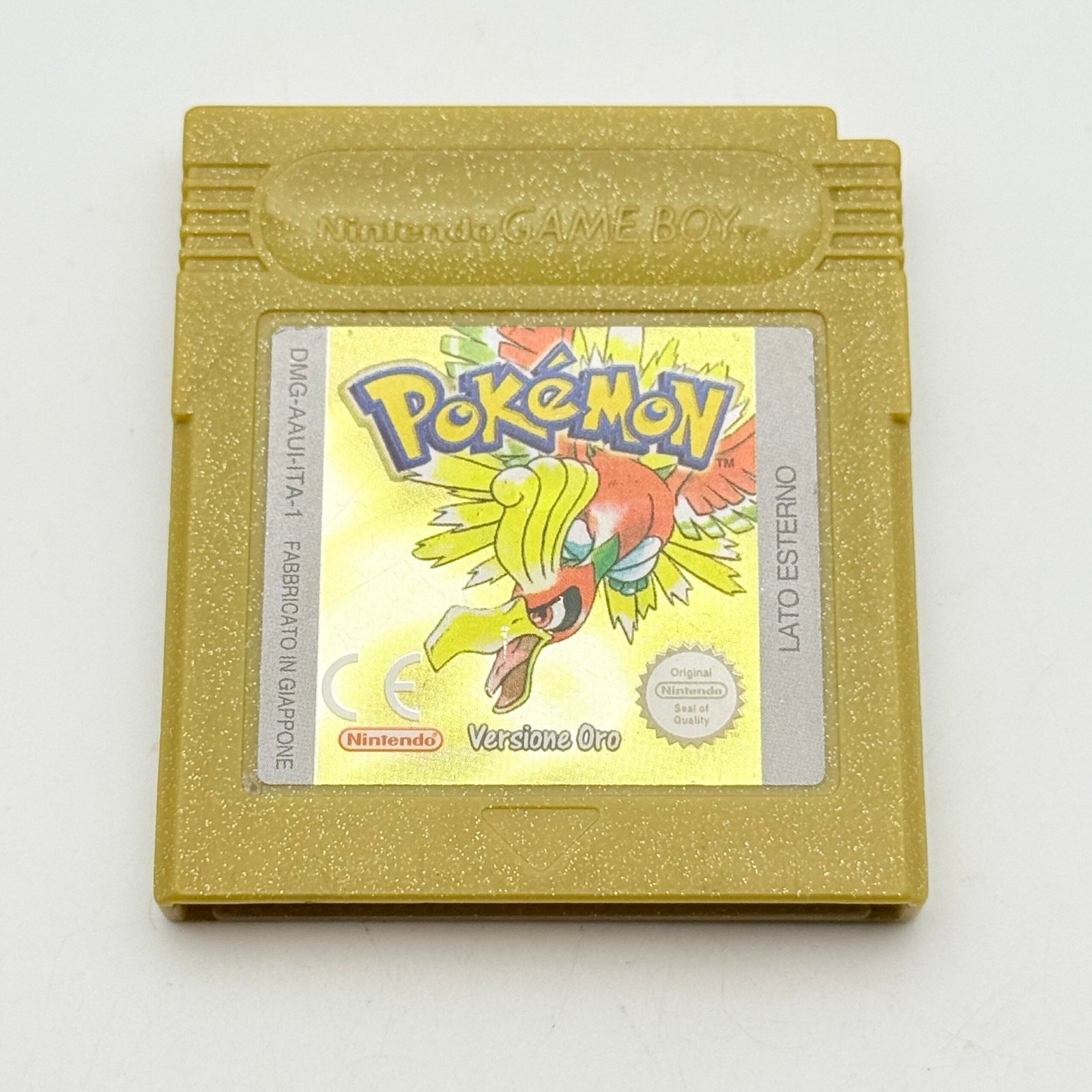 POKÉMON ORO GAME BOY - ORIGINALE ITA - BATTERIA NUOVA - ADESIVO OTTIMO