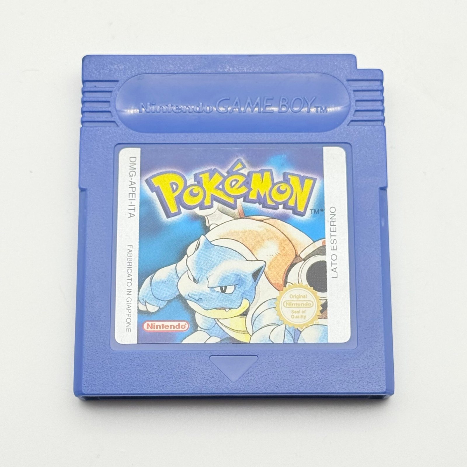 POKÉMON BLU ITA - 100% ORIGINALE - BATTERIA ORIGINALE OK! - ADESIVO PERFETTO