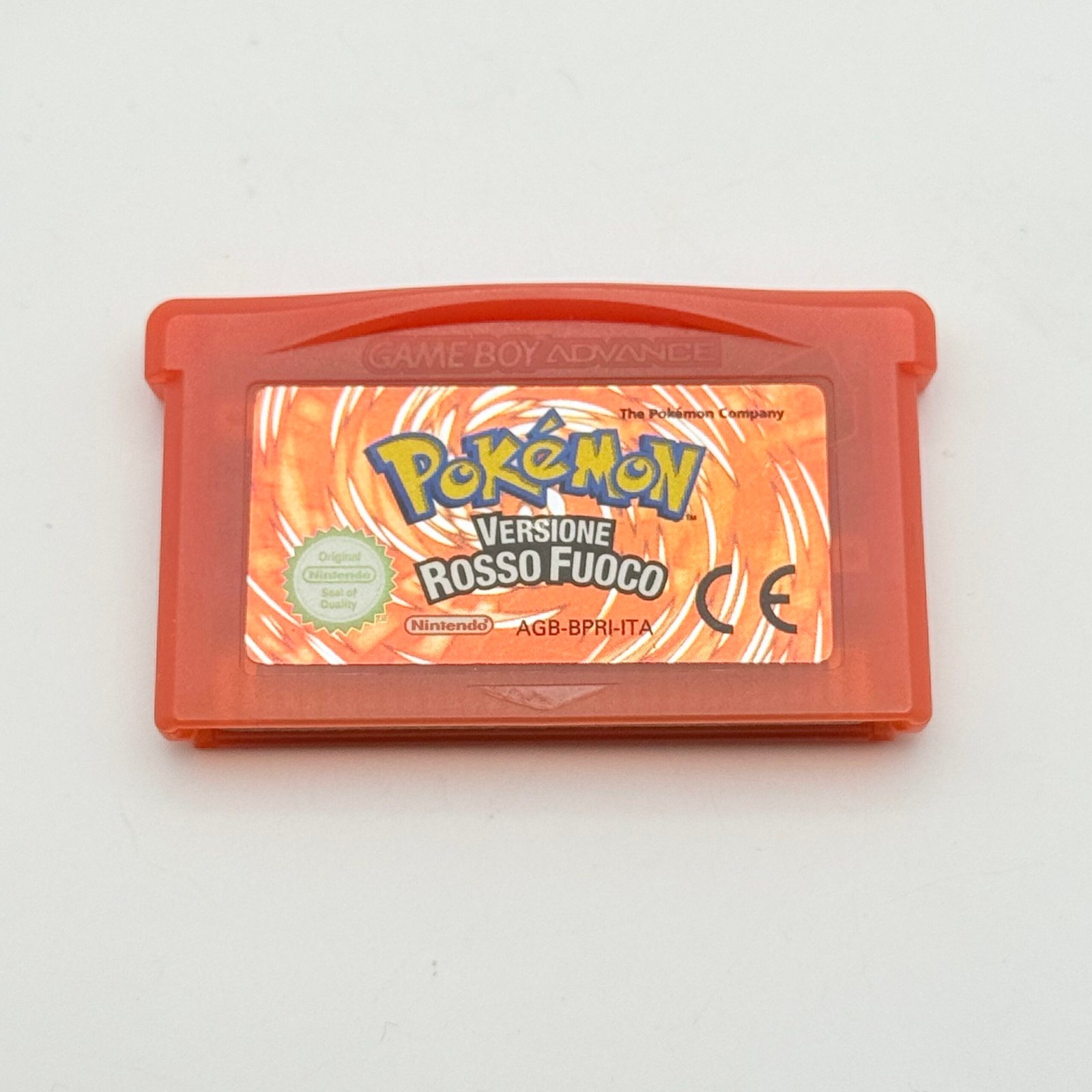 POKÉMON ROSSO FUOCO GAME BOY - ORIGINALE ITA - FUNZIONANTE - ADESIVO PERFETTO