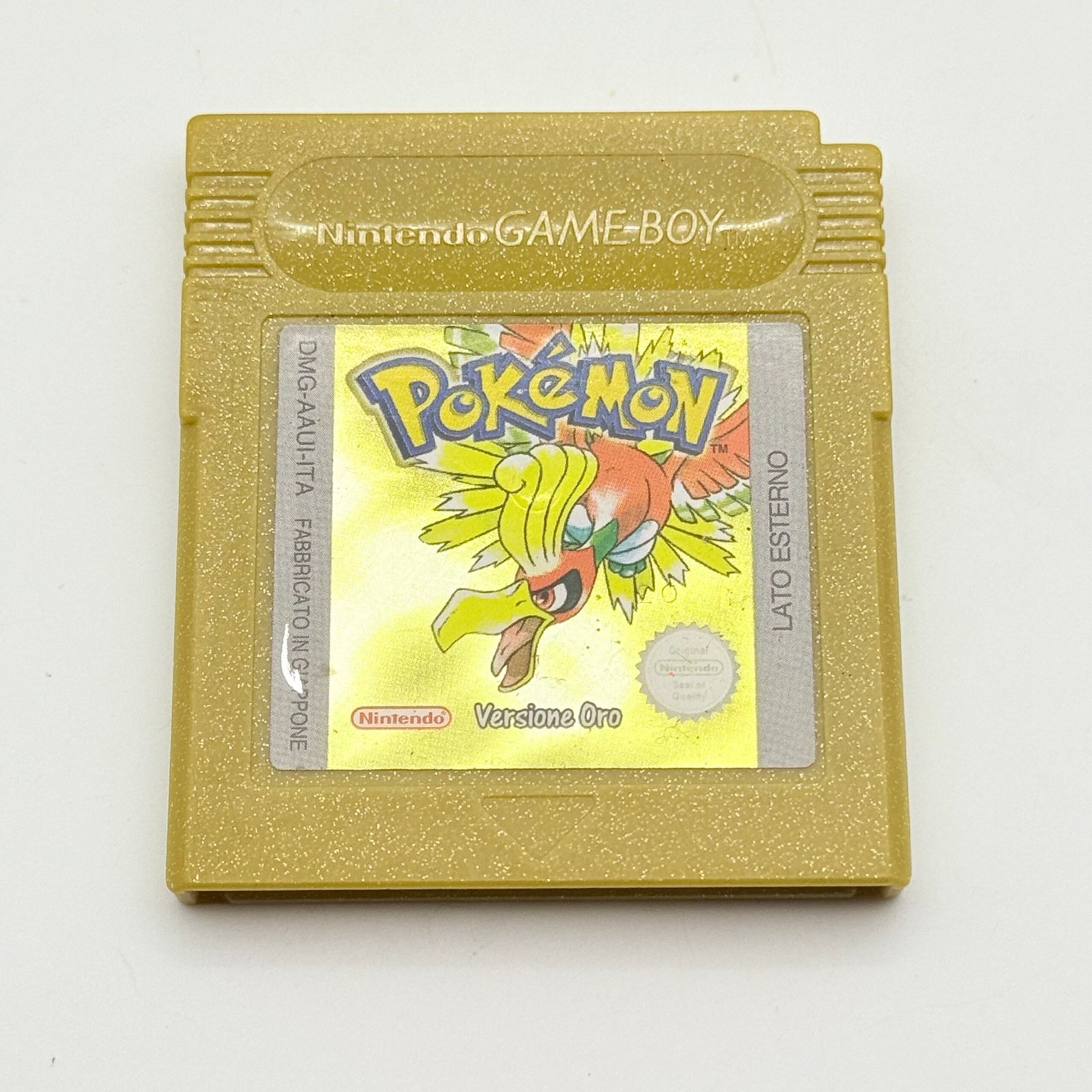 POKÉMON ORO GAME BOY - ORIGINALE ITA - BATTERIA NUOVA - ADESIVO OTTIMO