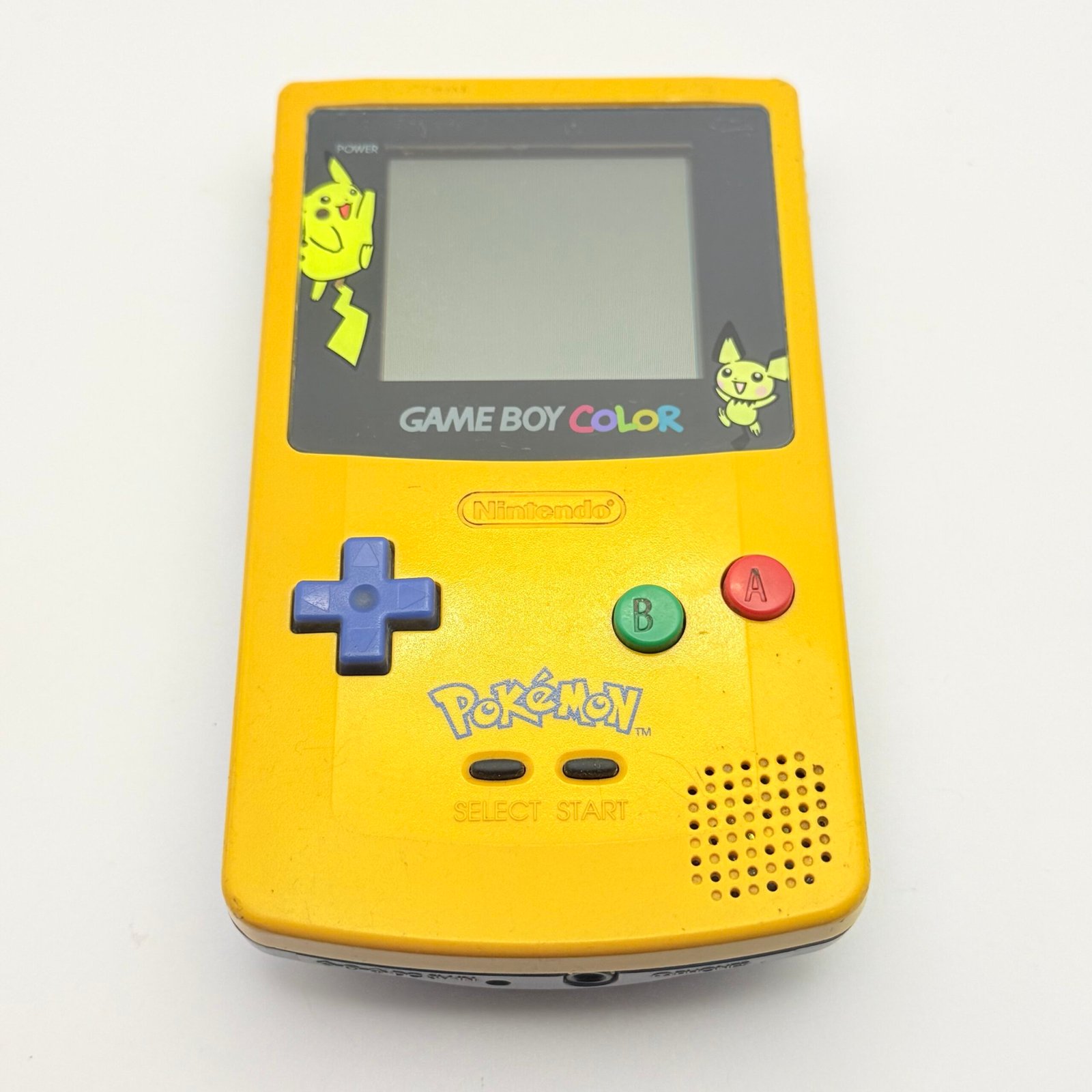 NINTENDO GAME BOY COLOR LIMITED PIKACHU EDITION 100% ORIGINALE - STATO OTTIMO!