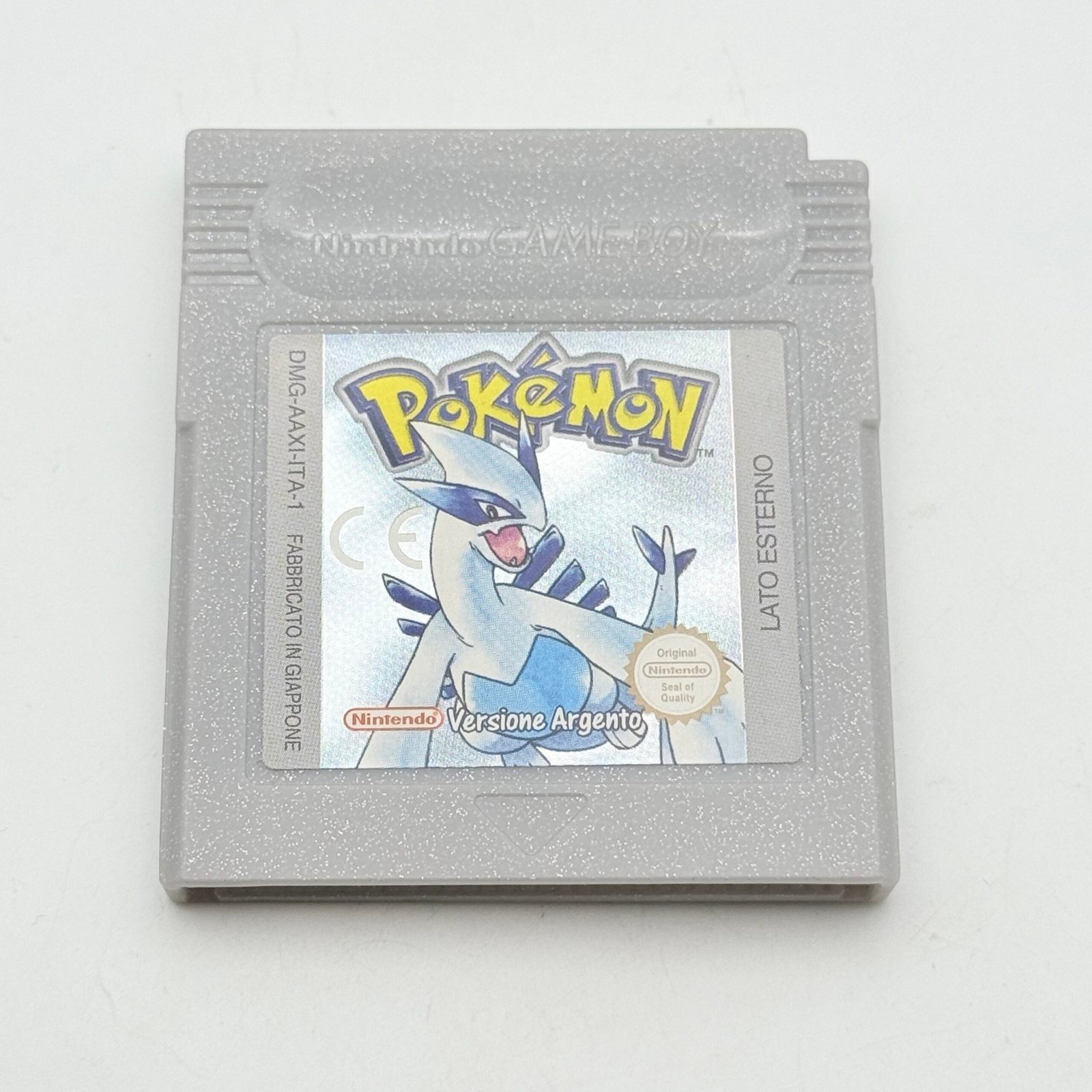 POKEMON ARGENTO GAME BOY - ORIGINALE ITA - BATTERIA NUOVA - ADESIVO PERFETTO