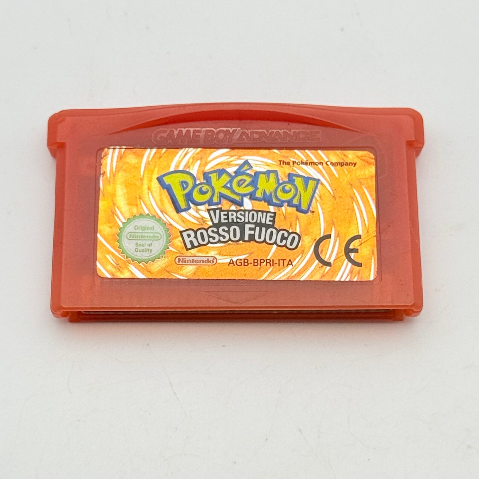 POKÉMON ROSSO FUOCO GAME BOY - ORIGINALE ITA - FUNZIONANTE - ADESIVO OTTIMO