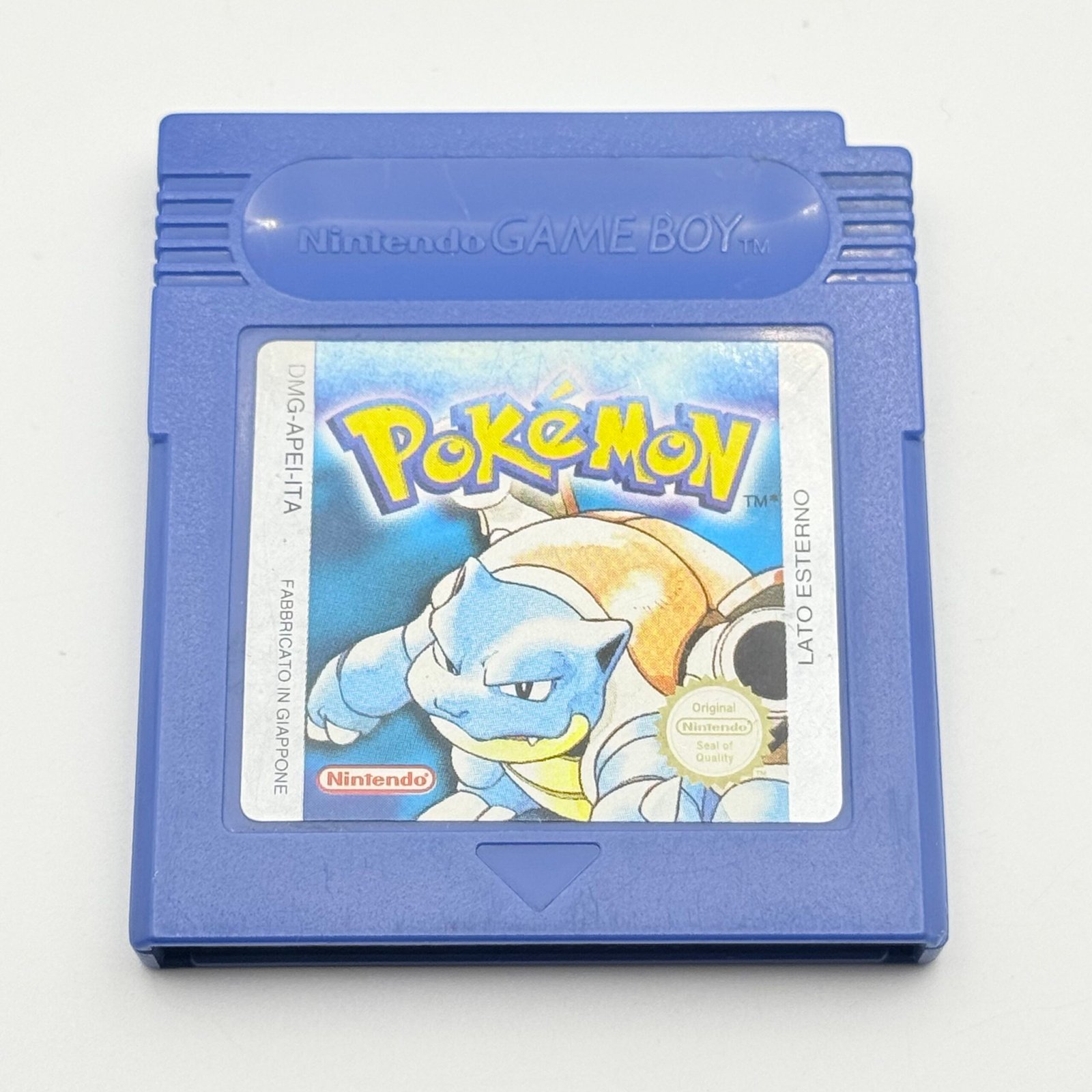 POKÉMON BLU ITA - 100% ORIGINALE - BATTERIA ORIGINALE OK! - ADESIVO BUONO