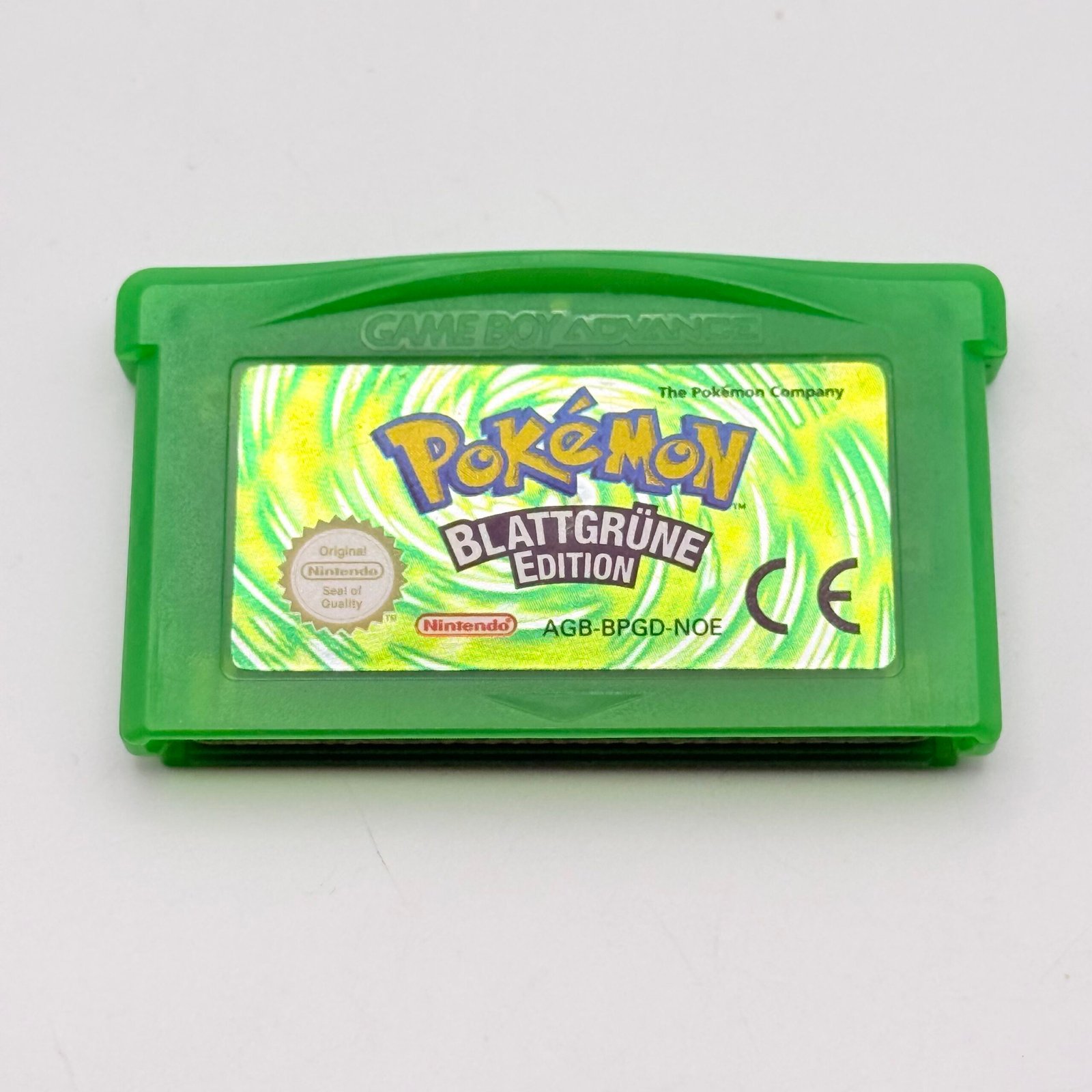 🇩🇪 POKEMON BLATTGRÜNE EDITION GAME BOY ORIGINAL DEUTSCH - NOE - SUPER ZUSTAND