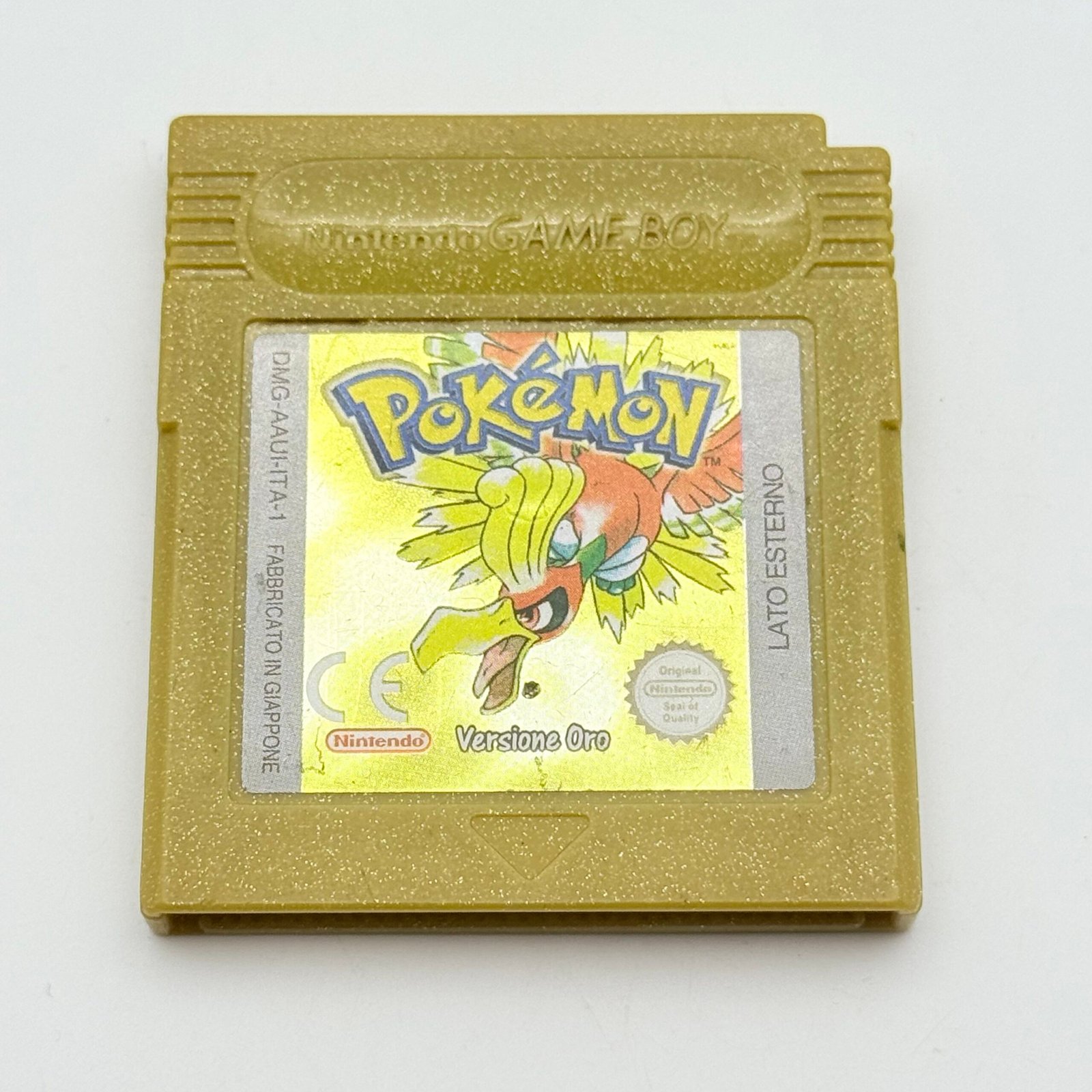 POKÉMON ORO GAME BOY - ORIGINALE ITA - BATTERIA NUOVA - ADESIVO OTTIMO
