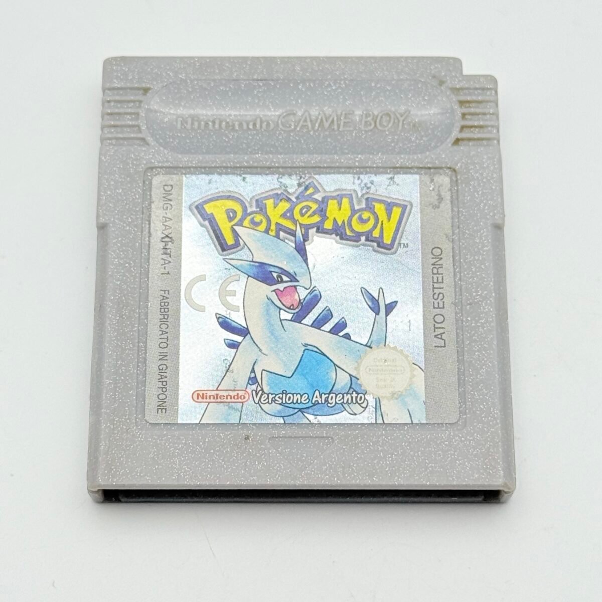 POKEMON ARGENTO GAME BOY - ORIGINALE ITA - BATTERIA NUOVA - ADESIVO BUONO