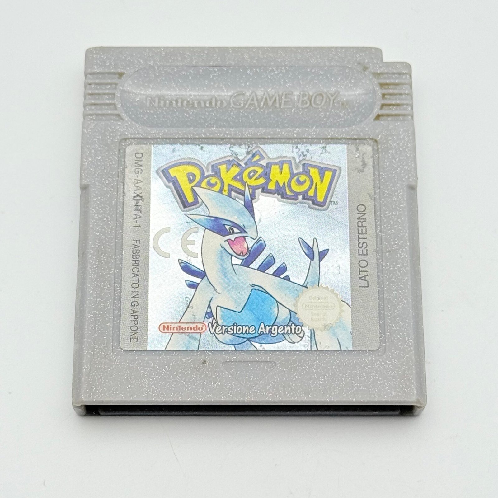 POKEMON ARGENTO GAME BOY - ORIGINALE ITA - BATTERIA NUOVA - ADESIVO BUONO