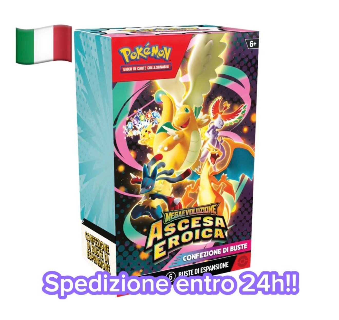 🇮🇹 POKEMON BOOSTER BUNDLE ASCESA EROICA - ITA - SEALED