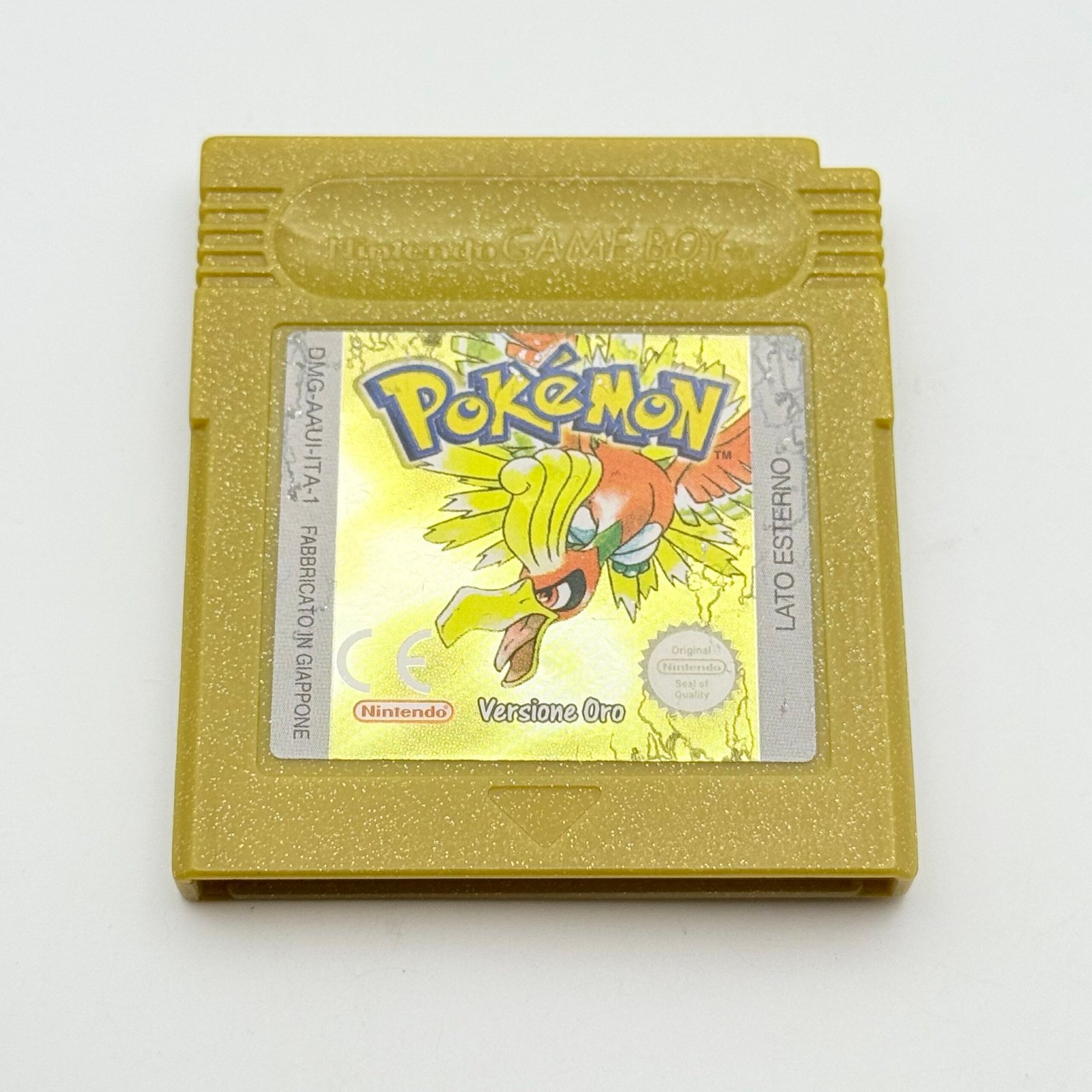 POKÉMON ORO GAME BOY - ORIGINALE ITA - BATTERIA NUOVA - ADESIVO BUONO