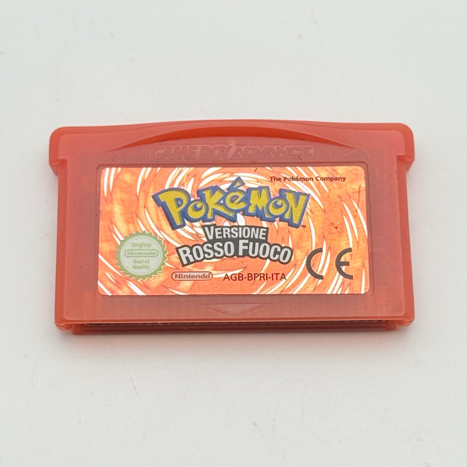 POKÉMON ROSSO FUOCO GAME BOY - ORIGINALE ITA - FUNZIONANTE - ADESIVO OTTIMO