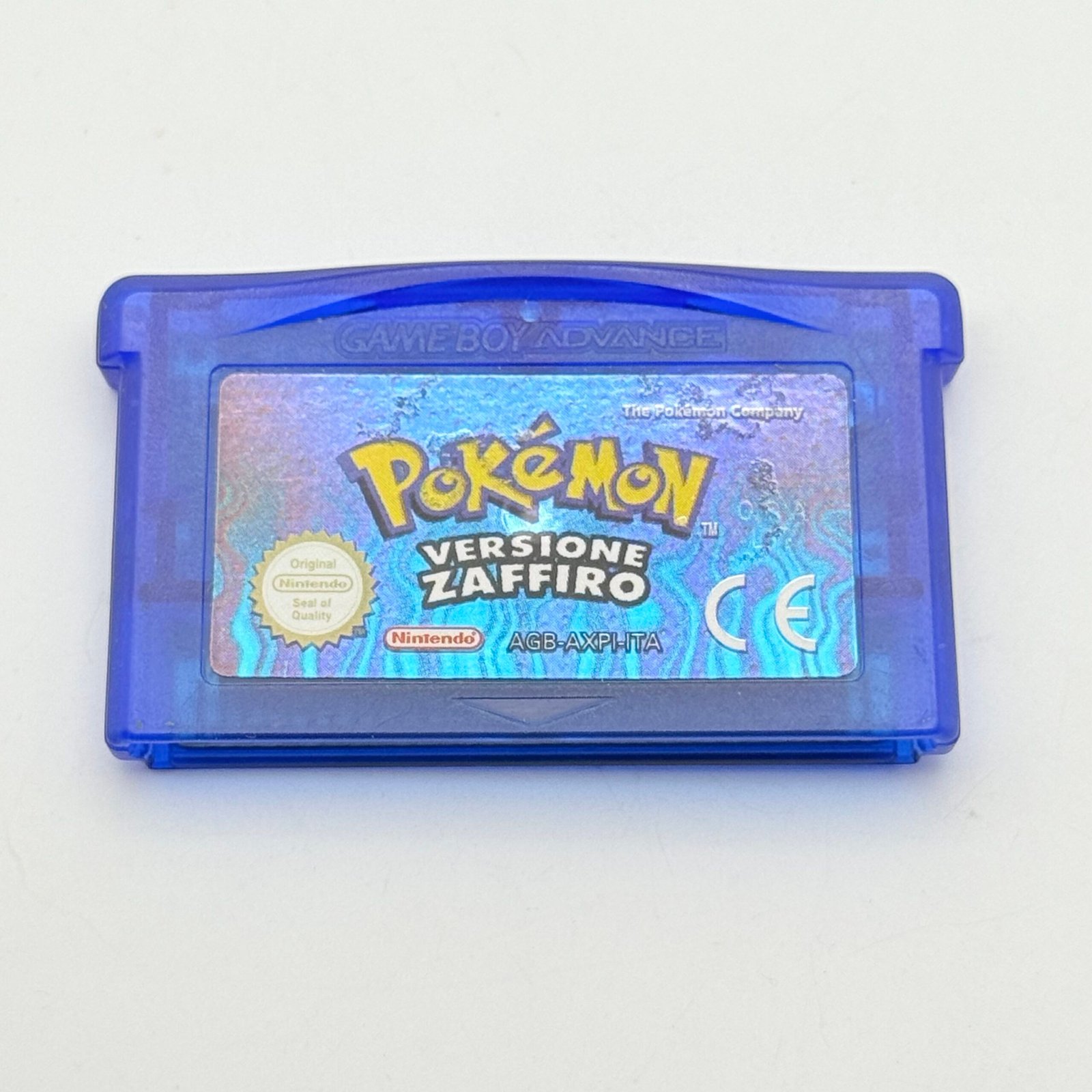 POKÉMON ZAFFIRO GAME BOY - ORIGINALE ITALIANO - BATTERIA NUOVA - ADESIVO BUONO