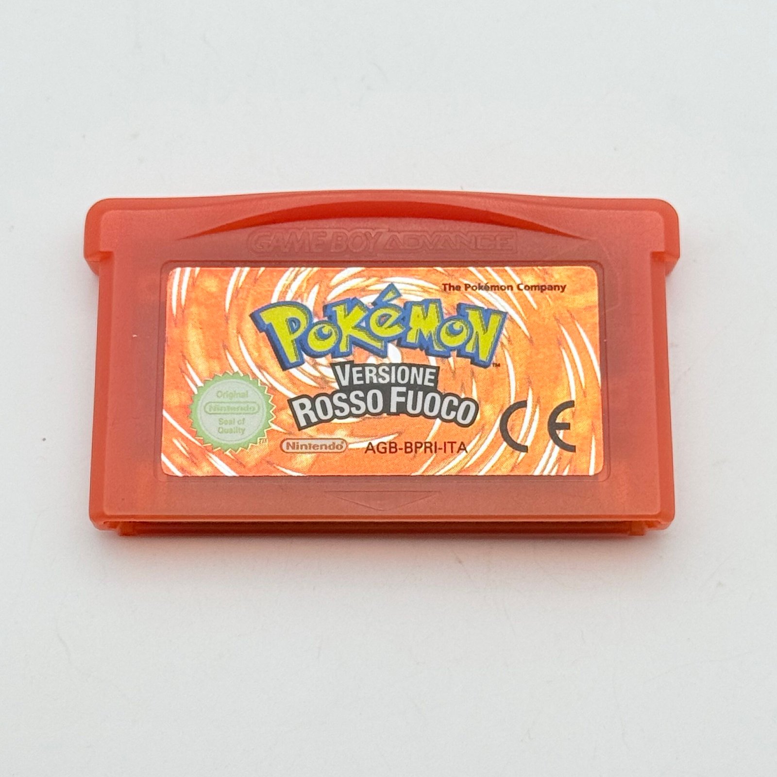 POKÉMON ROSSO FUOCO GAME BOY - ORIGINALE ITA - FUNZIONANTE - ADESIVO PERFETTO