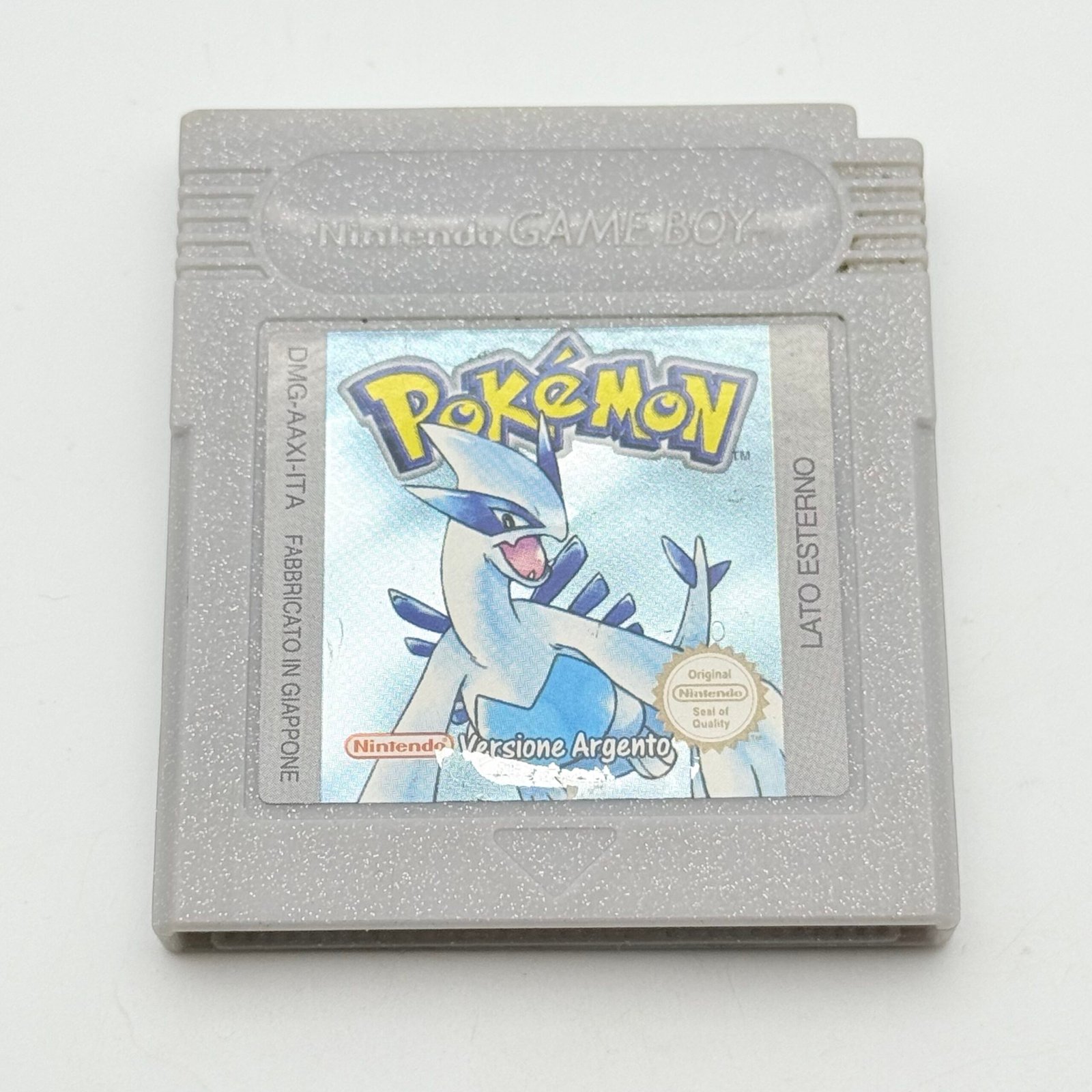 POKEMON ARGENTO GAME BOY - ORIGINALE ITA - BATTERIA NUOVA - ADESIVO BUONO