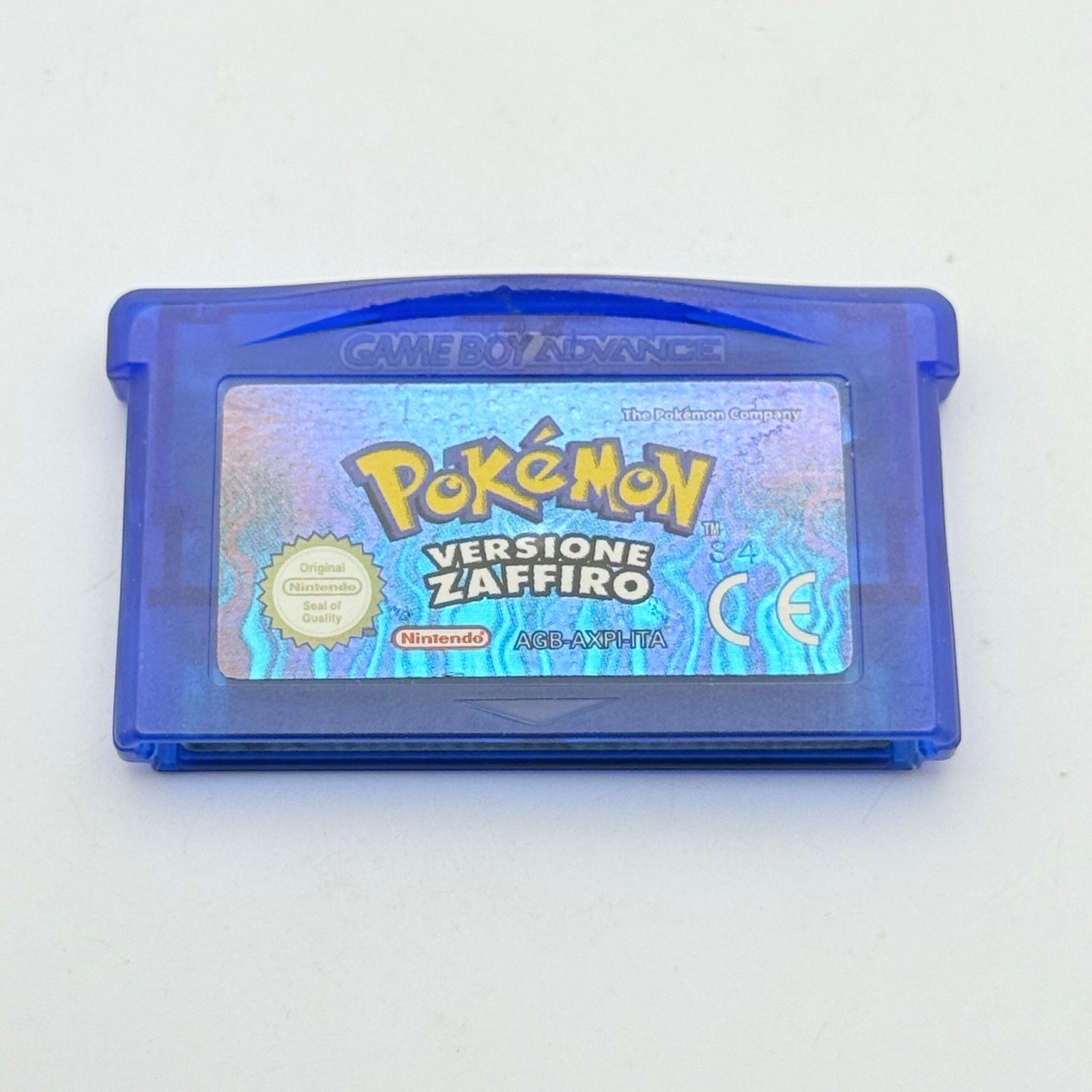 POKÉMON ZAFFIRO GAME BOY - ORIGINALE ITALIANO -BATTERIA NUOVA- ADESIVO OTTIMO