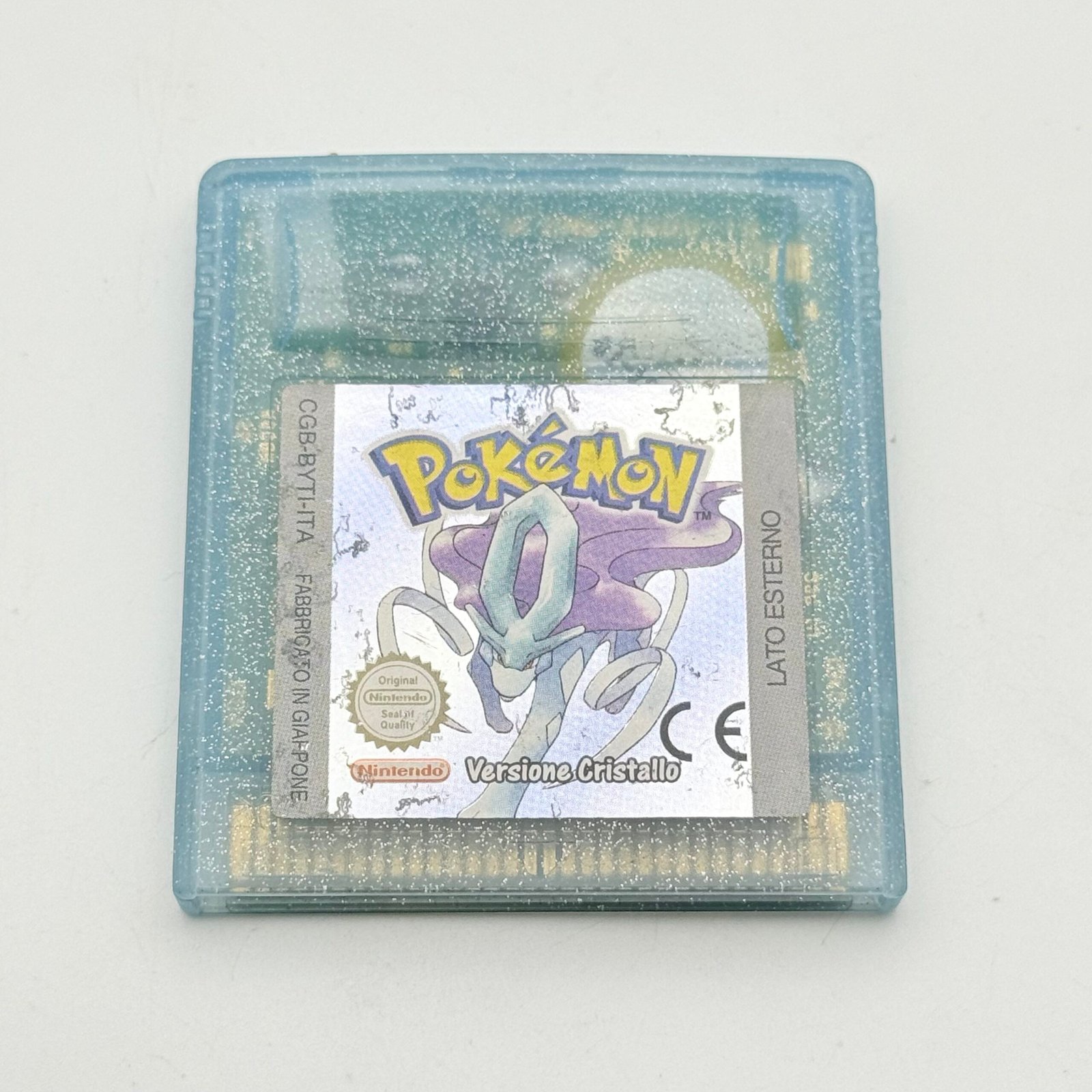POKÉMON CRISTALLO 100% ORIGINALE - ITA - BATTERIA NUOVA - ADESIVO MEDIO