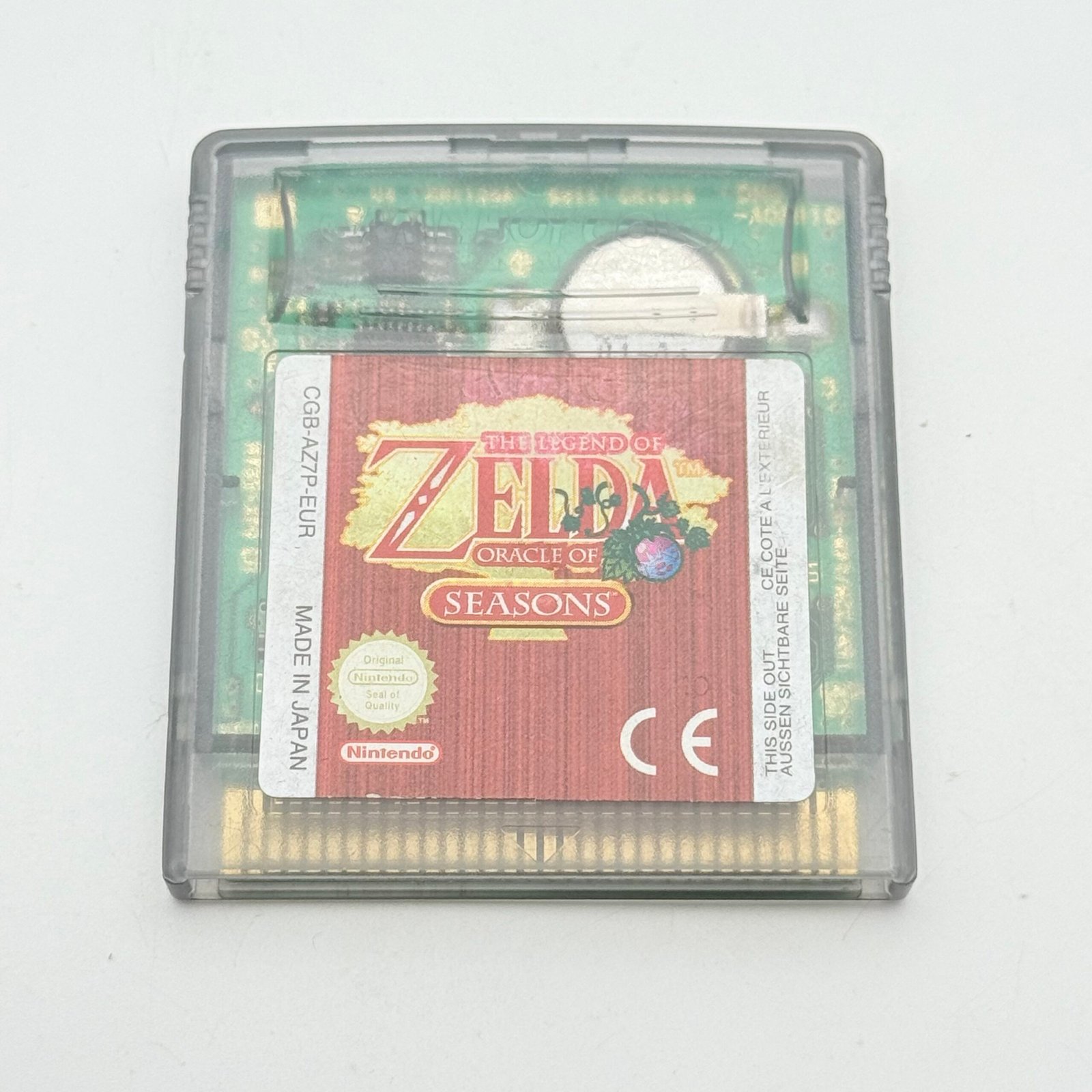 THE LEGEND OF ZELDA ORACLE OF SEASONS - GAME BOY - ORIGINALE PAL - BATTERIA NUOVA