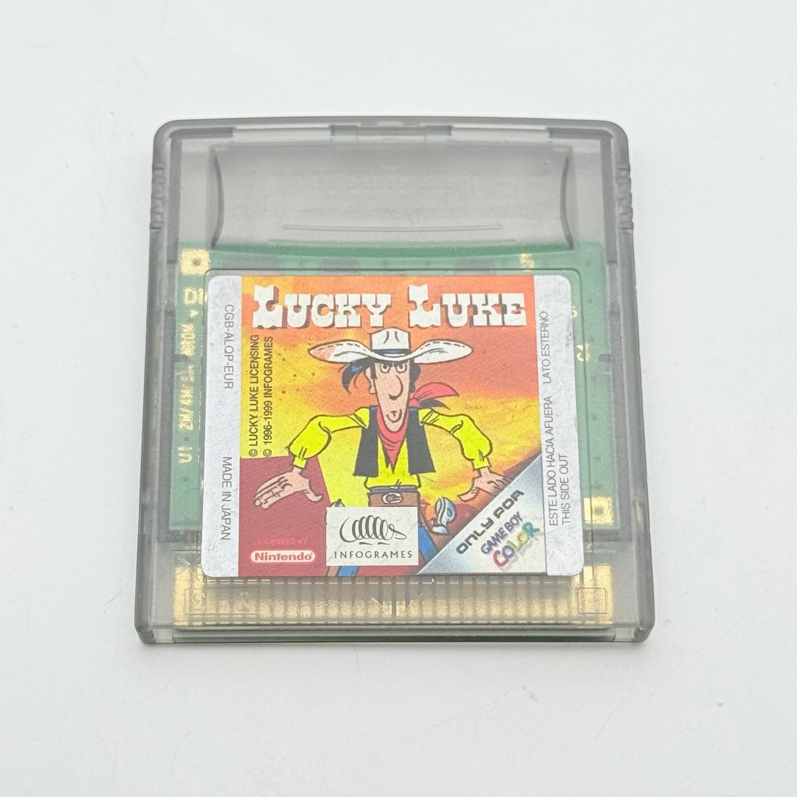 LUCKY LUKE - NINTENDO GAME BOY COLOR - ORIGINALE PAL - TESTATO