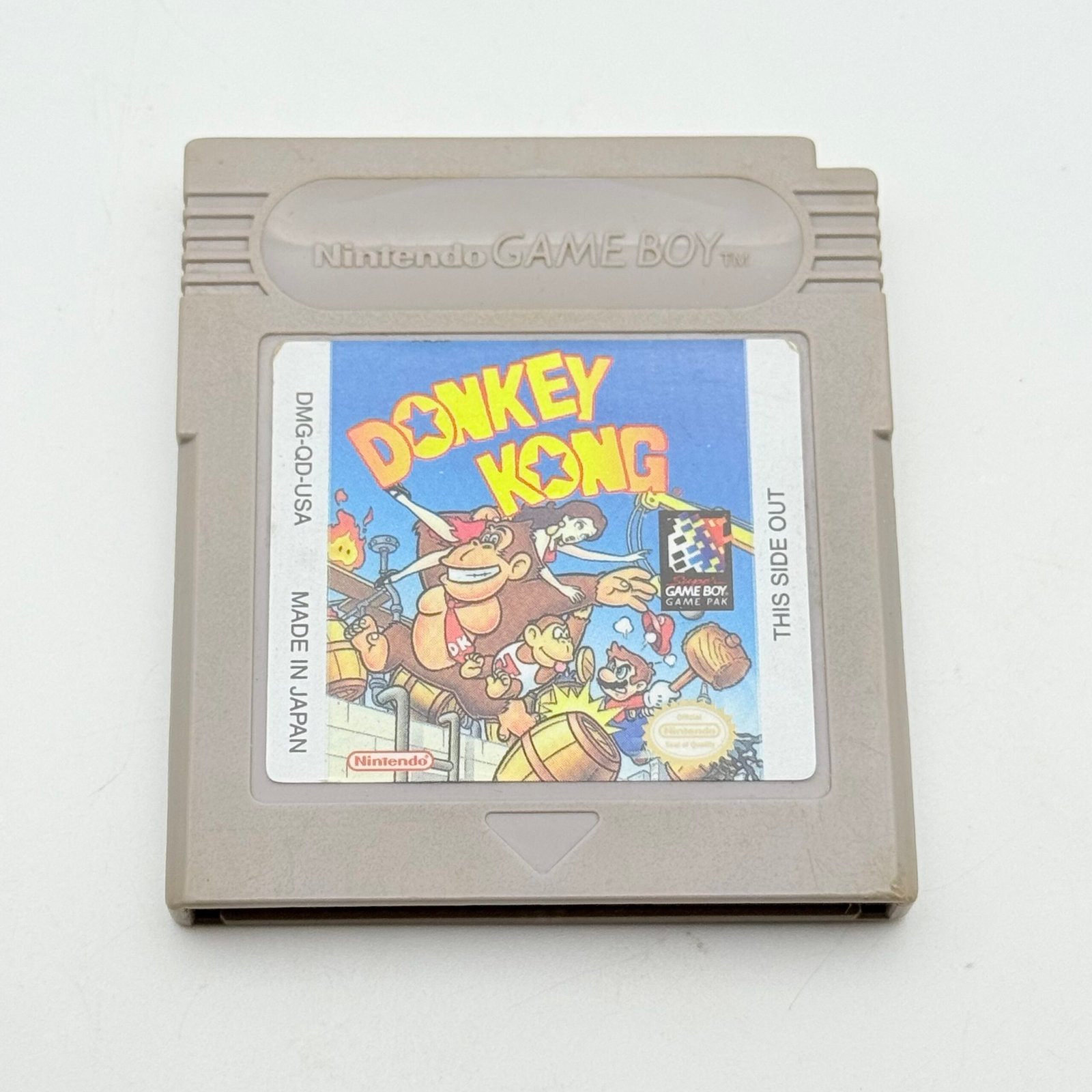 DONKEY KONG - NINTENDO GAME BOY - ORIGINALE - BATTERIA INTERNA NUOVA
