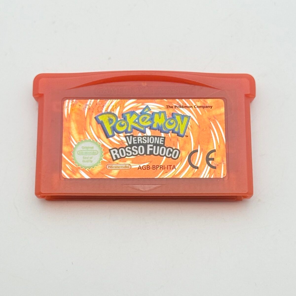 POKÉMON ROSSO FUOCO GAME BOY - ORIGINALE ITA - FUNZIONANTE - ADESIVO OTTIMO