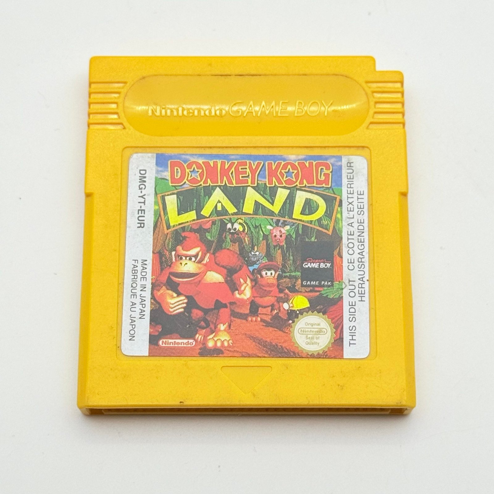 DONKEY KONG LAND - NINTENDO GAME BOY - 100% ORIGINALE PAL EUR - BATTERIA NUOVA
