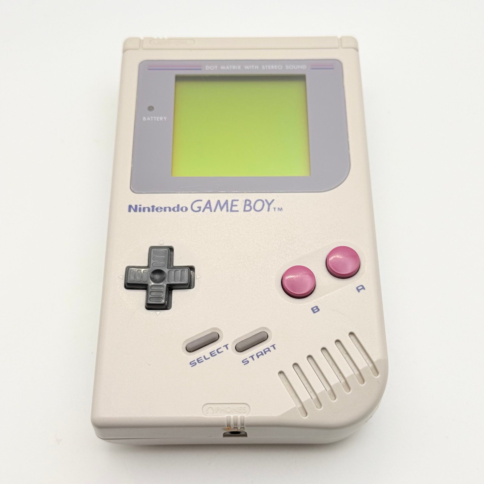 NINTENDO GAME BOY CLASSIC DMG-01 GRIGIO - 100% ORIGINALE - FANTASTICO STATO