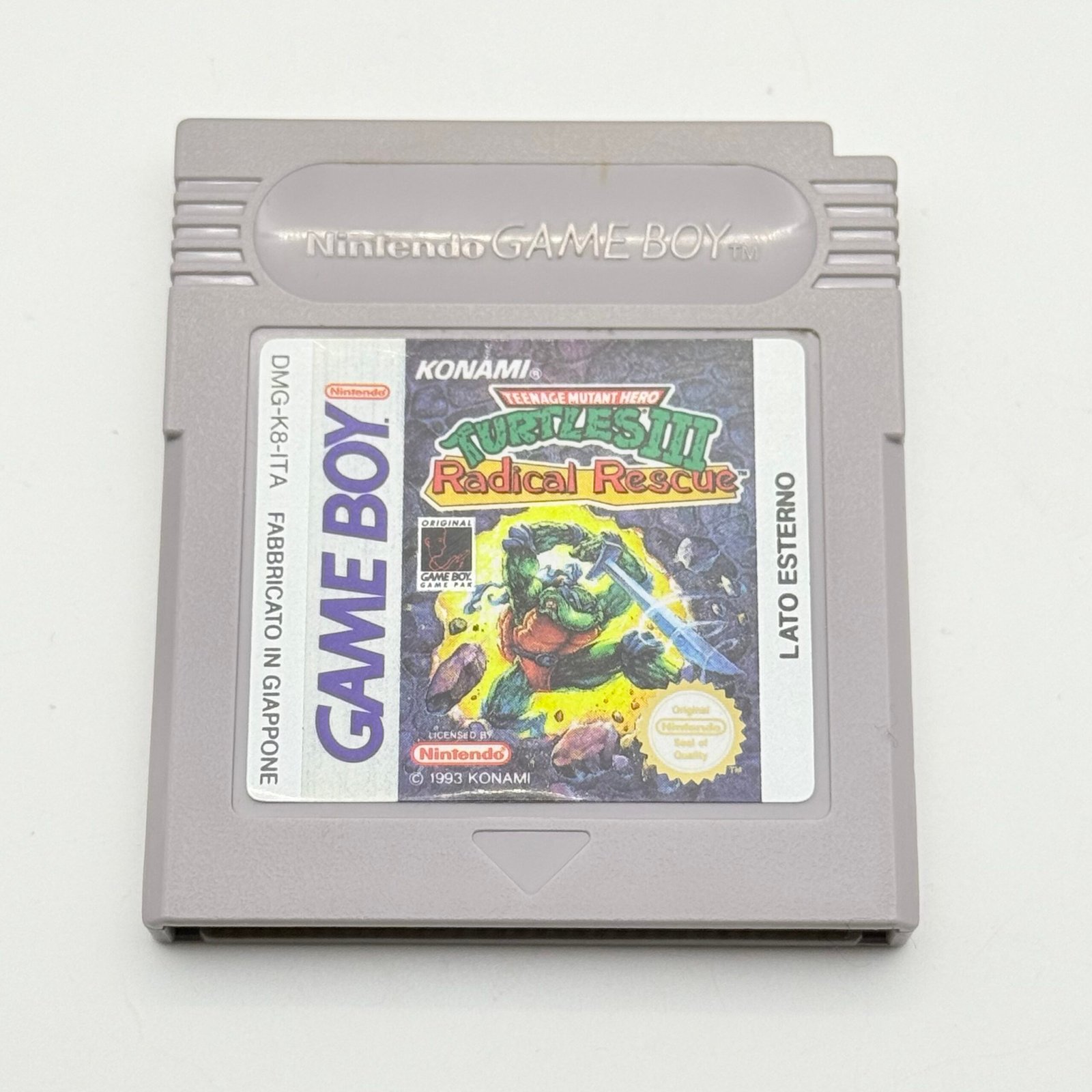 TURTLES 3 RADICAL RESCUE NINTENDO GAME BOY - 100% ORIGINALE PAL ITA - PERFETTO