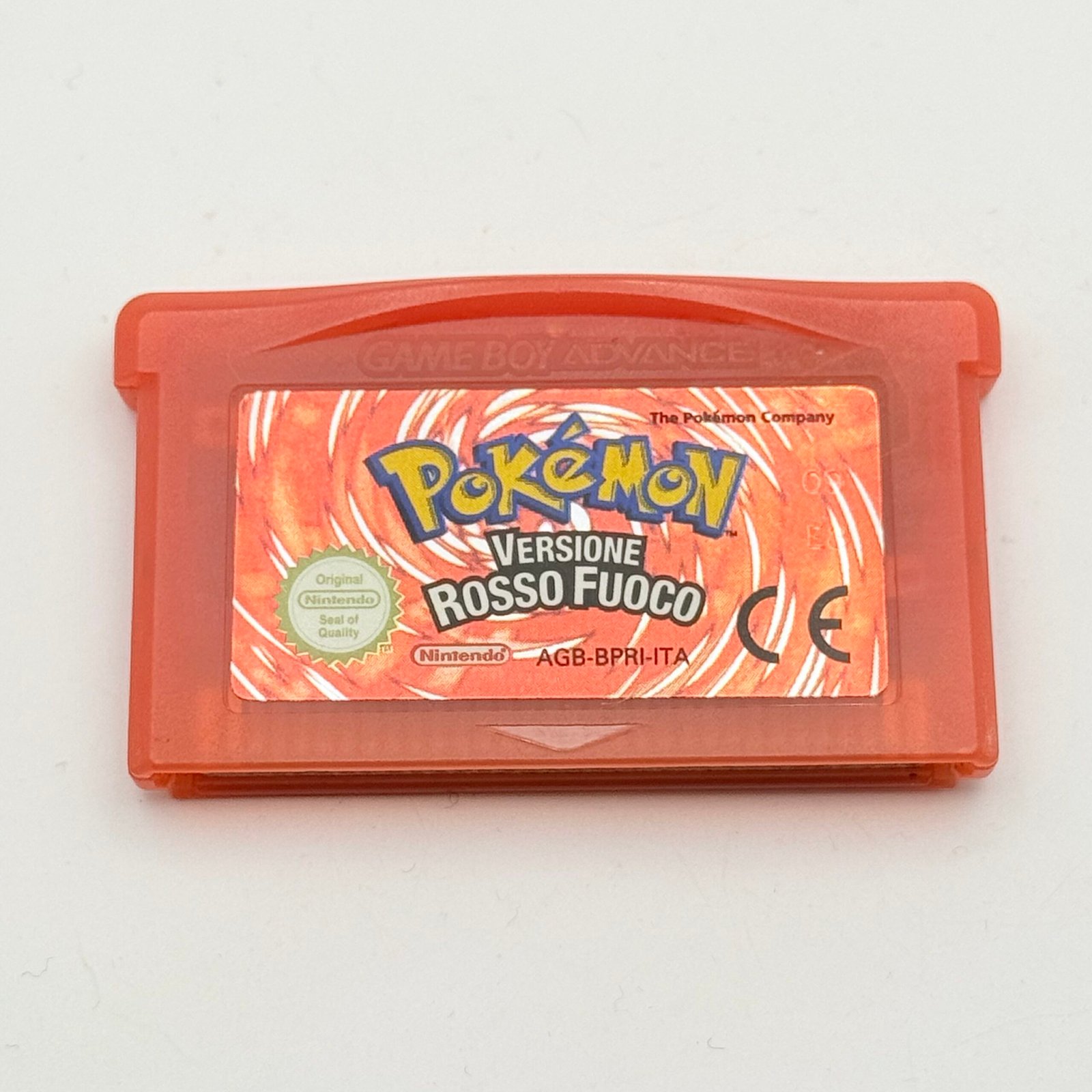 POKÉMON ROSSO FUOCO GAME BOY - ORIGINALE ITA - FUNZIONANTE - ADESIVO PERFETTO +