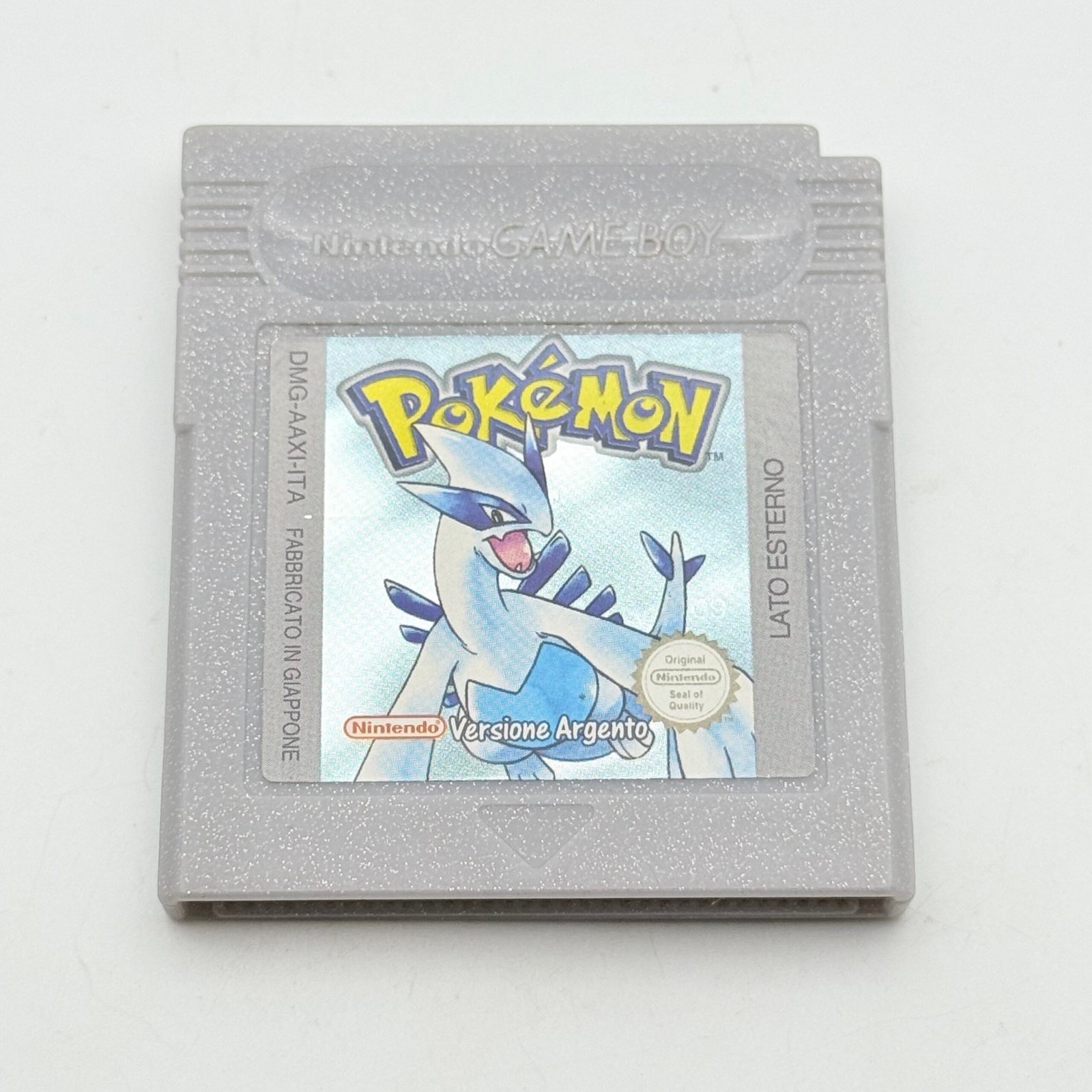 POKEMON ARGENTO GAME BOY - ORIGINALE ITALIANO - BATTERIA NUOVA - ADESIVO OTTIMO +