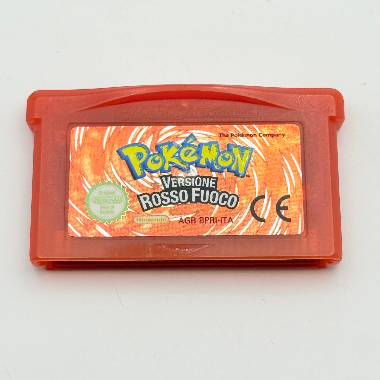 POKÉMON ROSSO FUOCO GAME BOY - ORIGINALE ITA - FUNZIONANTE - ADESIVO OTTIMO