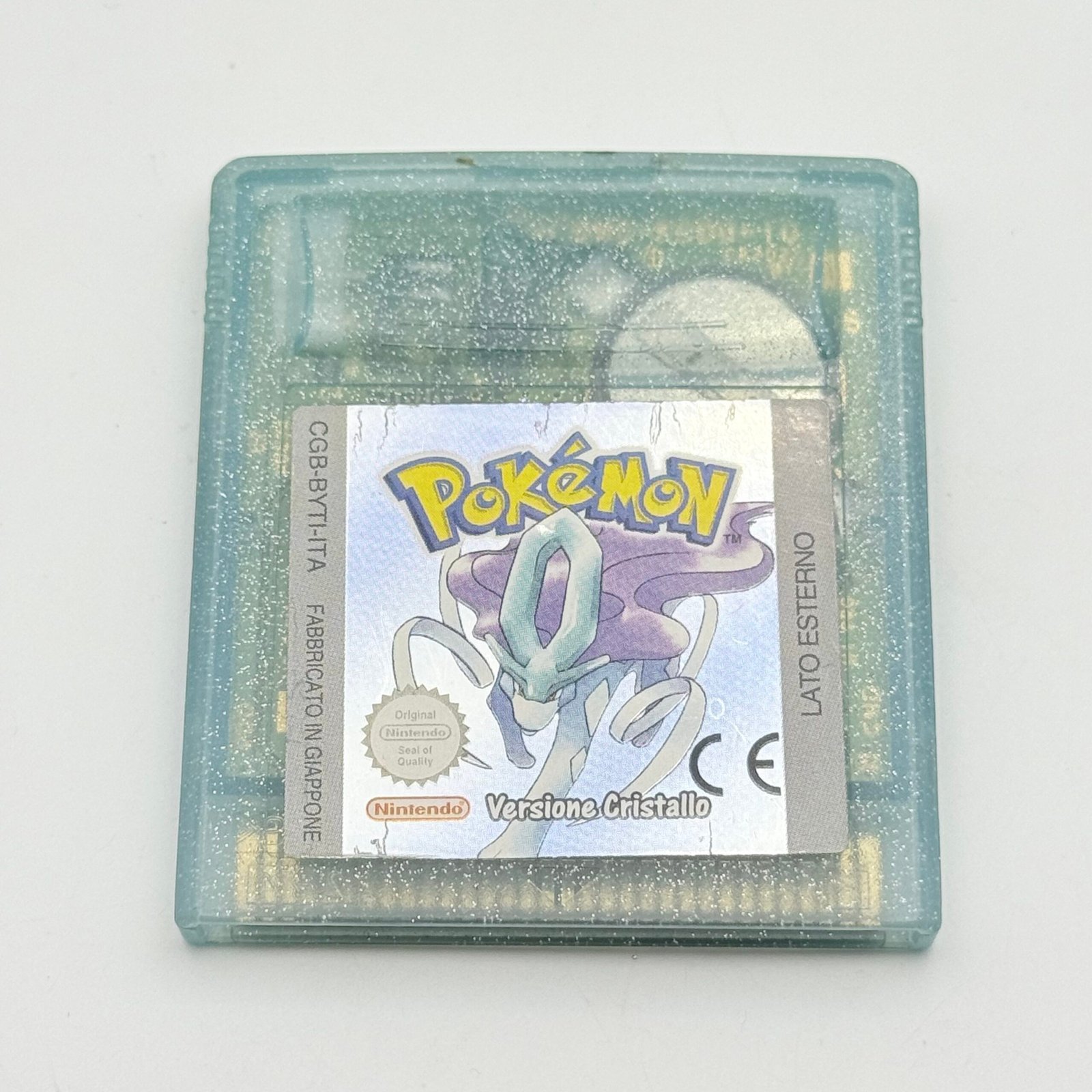POKÉMON CRISTALLO 100% ORIGINALE - ITA - BATTERIA NUOVA - ADESIVO BUONO