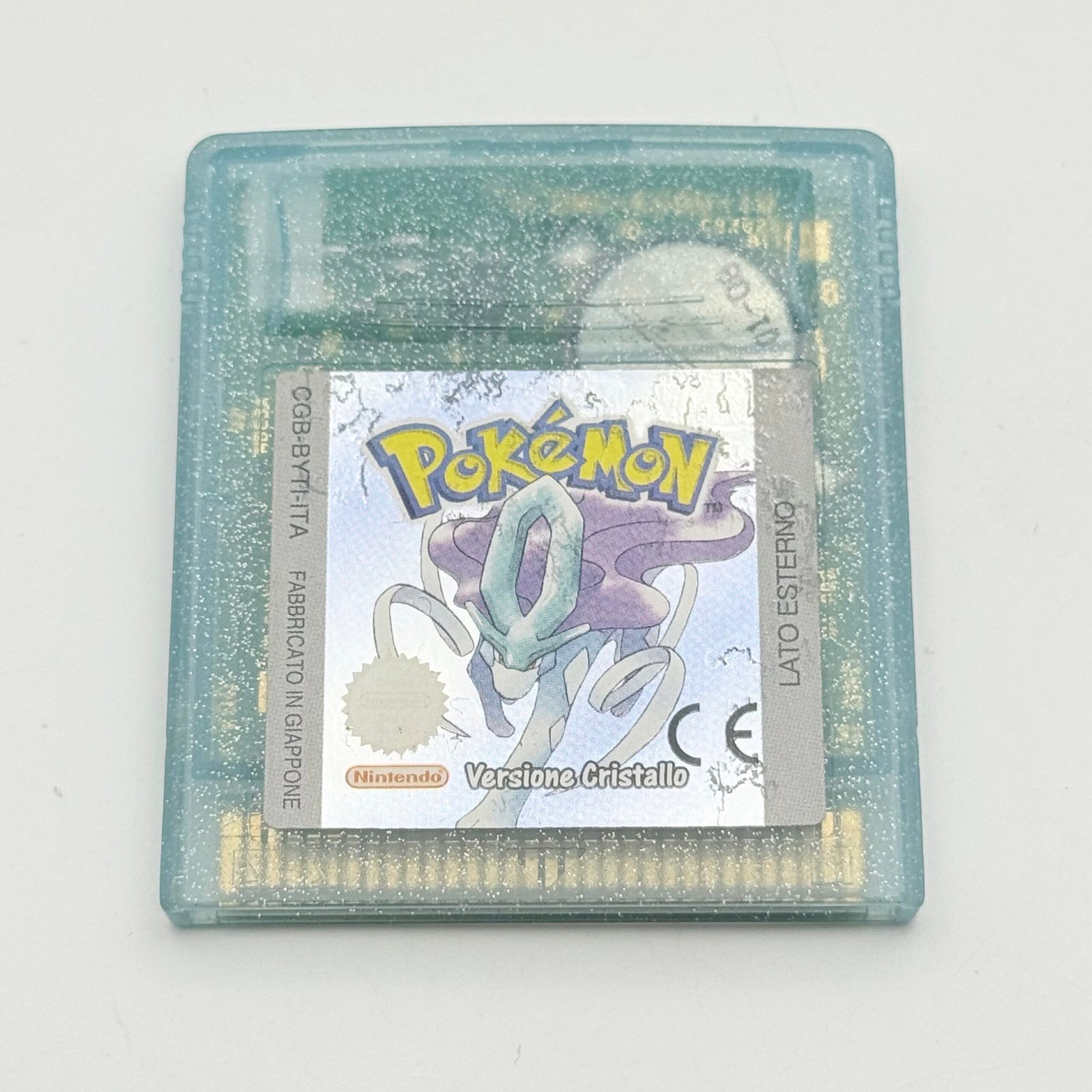 POKÉMON CRISTALLO 100% ORIGINALE - ITA - BATTERIA NUOVA - ADESIVO BUONO