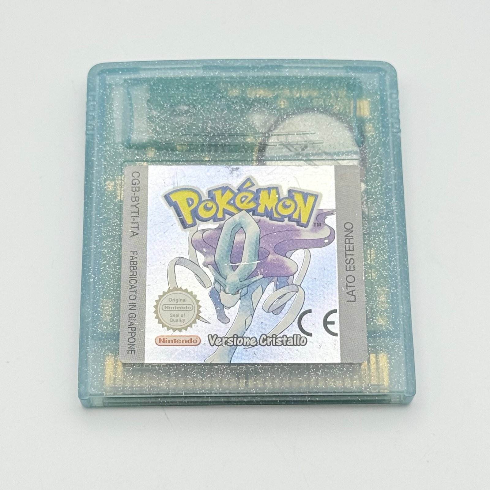 POKÉMON CRISTALLO 100% ORIGINALE - ITA - BATTERIA NUOVA - ADESIVO OTTIMO