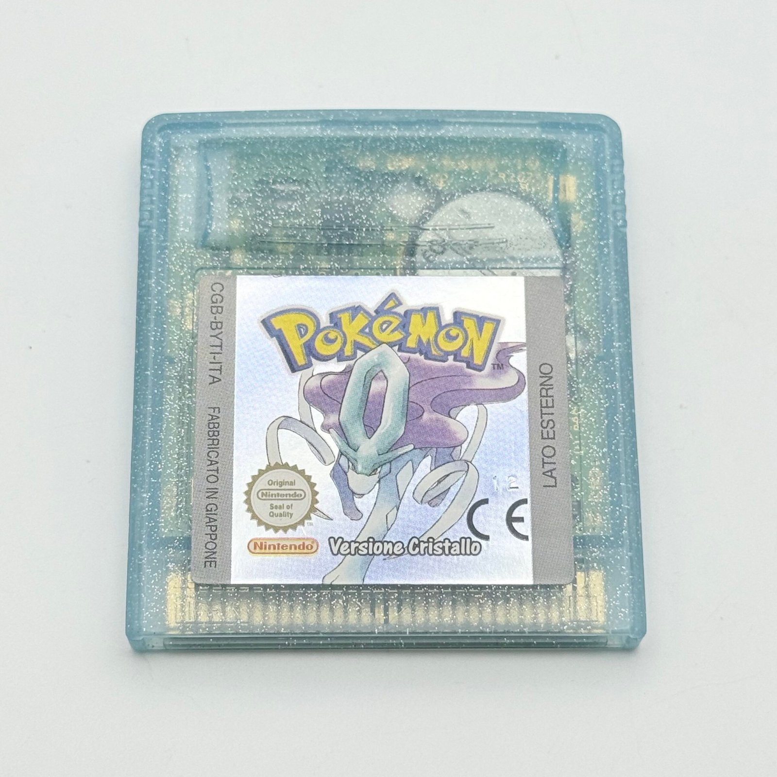 POKÉMON CRISTALLO 100% ORIGINALE - ITA - BATTERIA NUOVA - ADESIVO PERFETTO