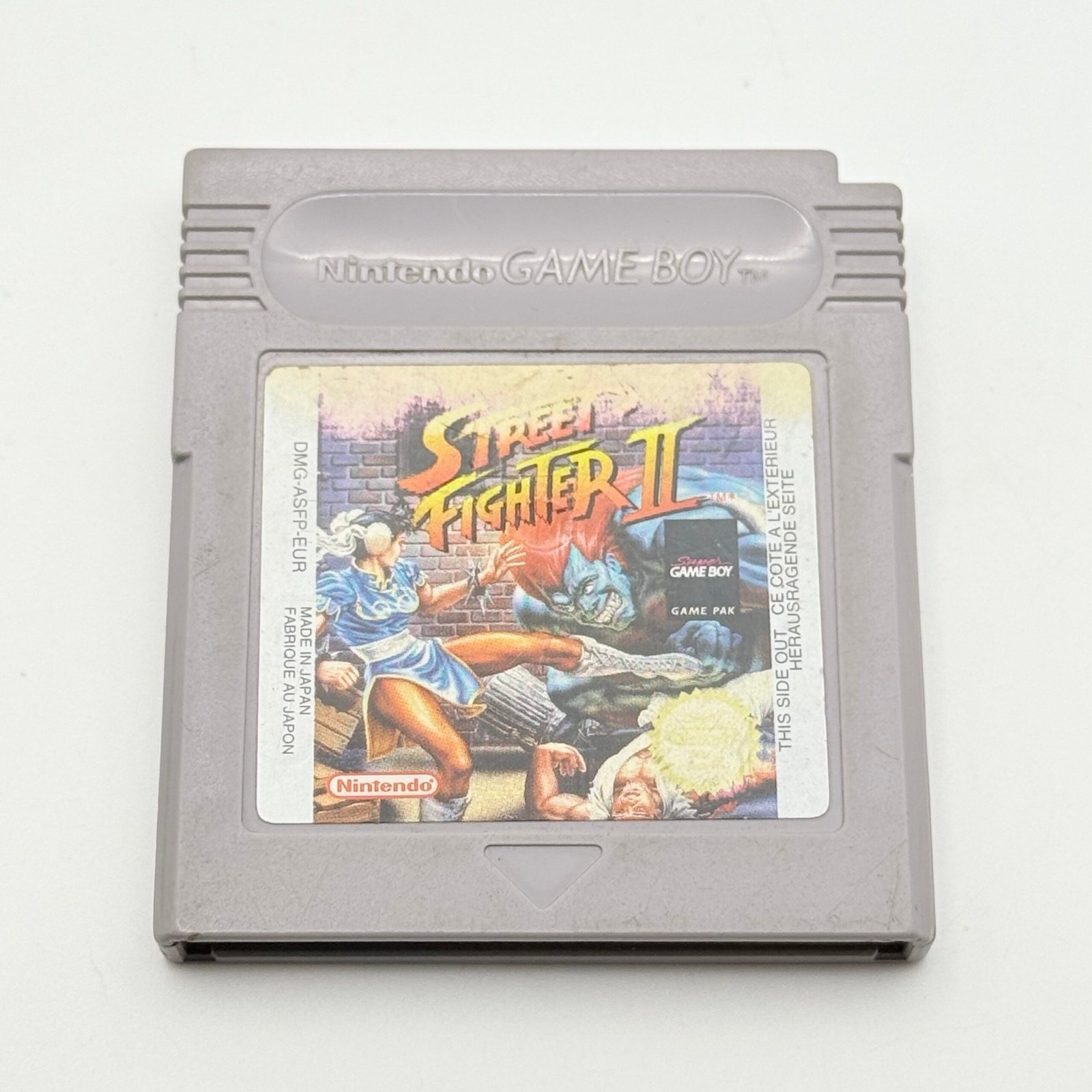 STREET FIGHTER 2 - NINTENDO GAME BOY - 100% ORIGINALE - TESTATO E FUNZIONANTE