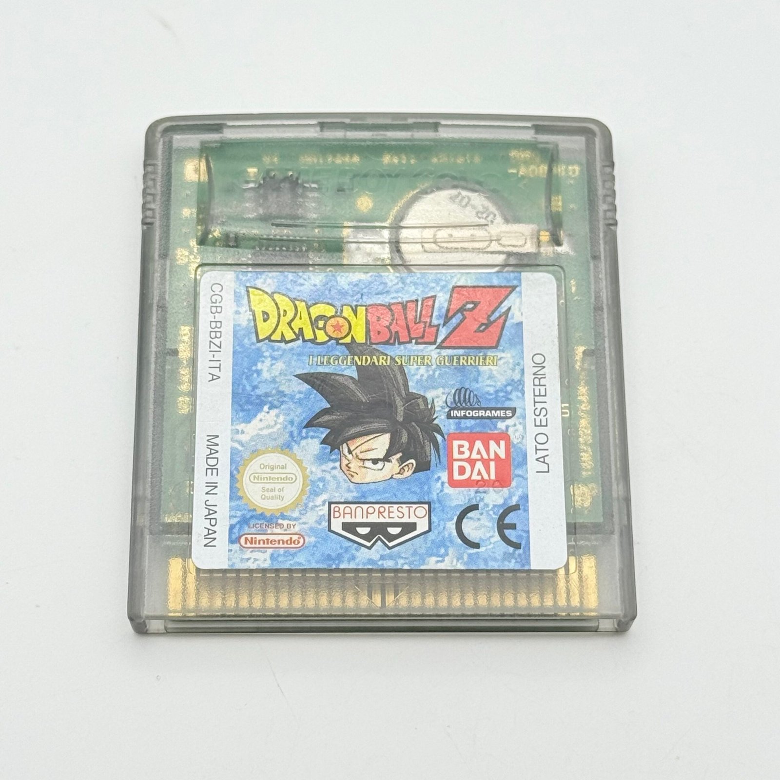 DRAGONBALL Z I LEGGENDARI SUPER GUERRIERI - GAME BOY COLOR - 100% ORIGINALE - PAL ITA - BATTERIA NUOVA