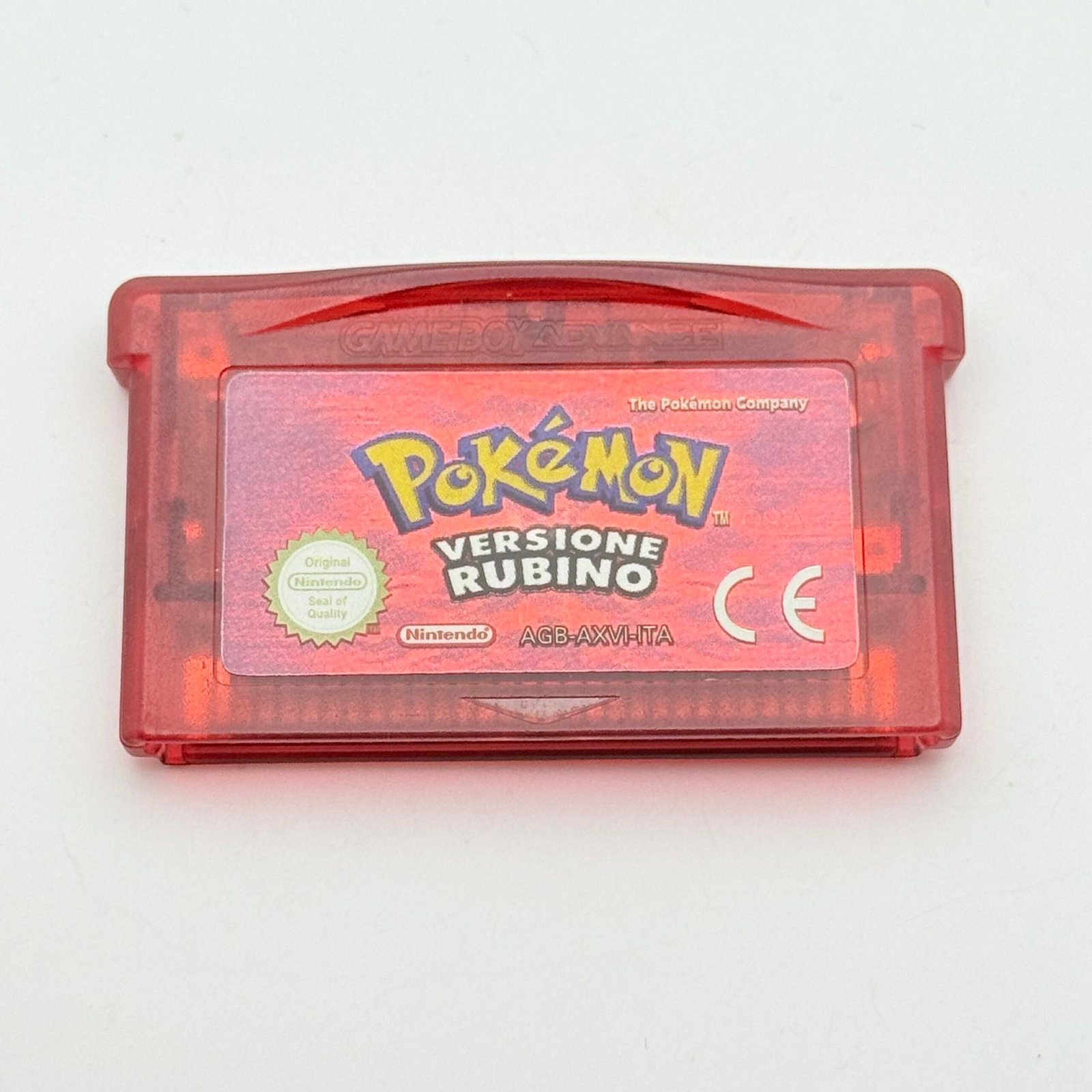 POKÉMON RUBINO GAME BOY - ORIGINALE ITALIANO - BATTERIA NUOVA - ADESIVO PERFETTO