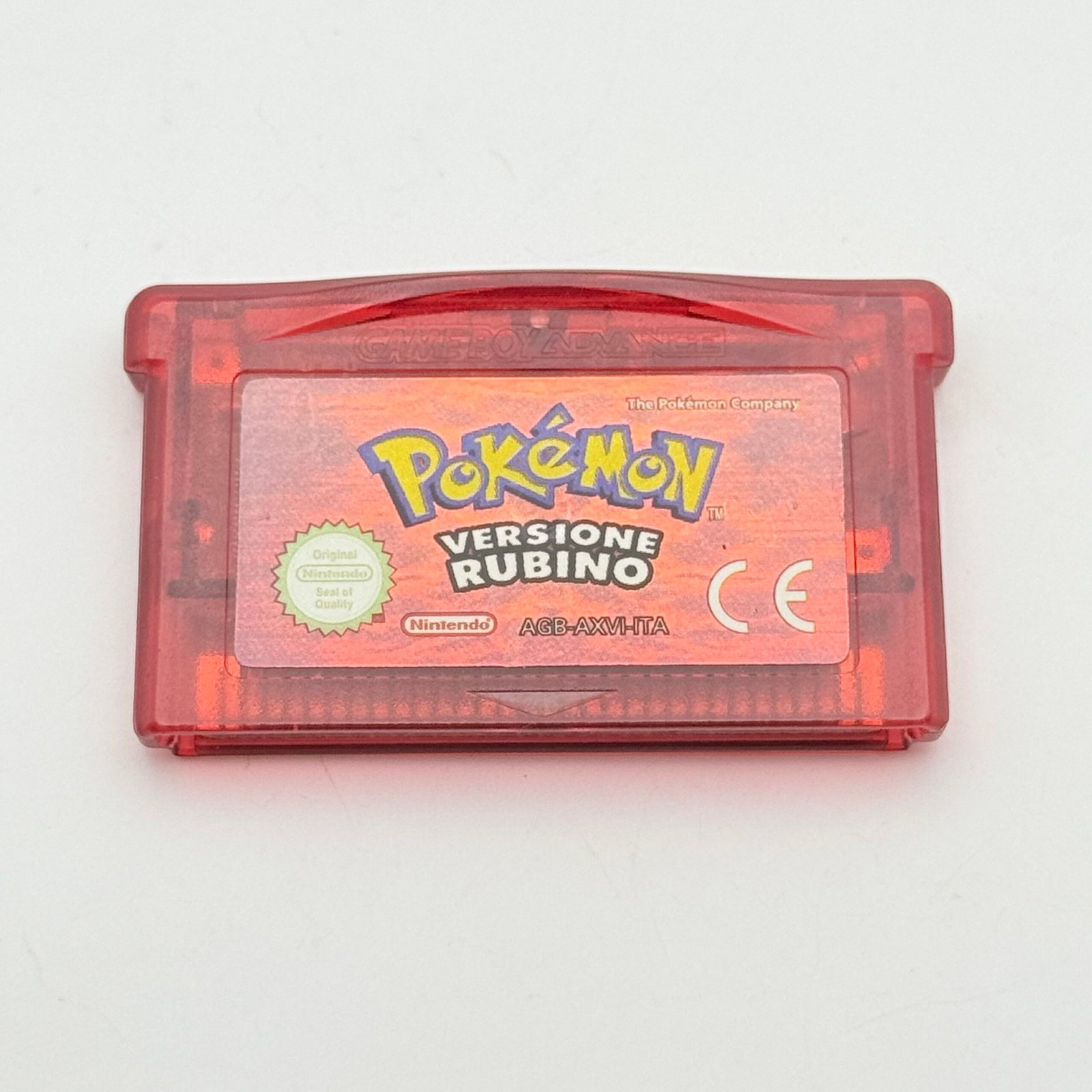 POKÉMON RUBINO GAME BOY - ORIGINALE ITALIANO -BATTERIA NUOVA- ADESIVO OTTIMO