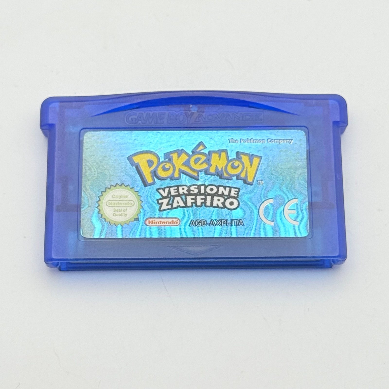 POKÉMON ZAFFIRO GAME BOY - ORIGINALE ITALIANO -BATTERIA NUOVA- ADESIVO OTTIMO