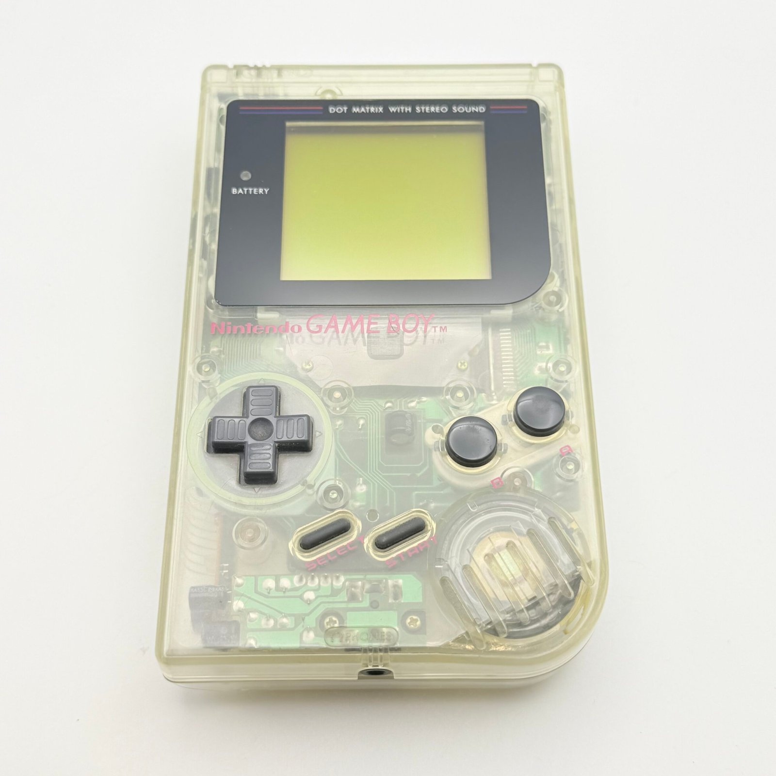 NINTENDO GAME BOY CLASSIC DMG-01 TRASPARENTE - ORIGINALE - OTTIMO STATO