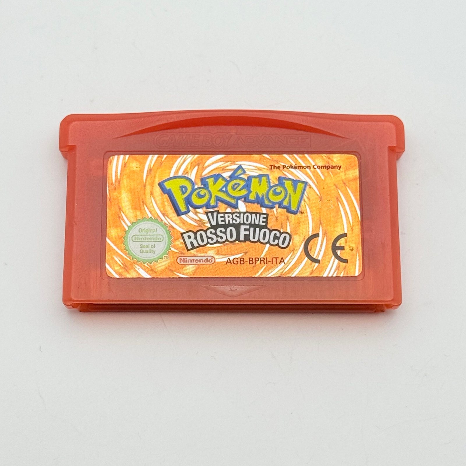 POKÉMON ROSSO FUOCO GAME BOY - ORIGINALE ITA - FUNZIONANTE - ADESIVO OTTIMO +
