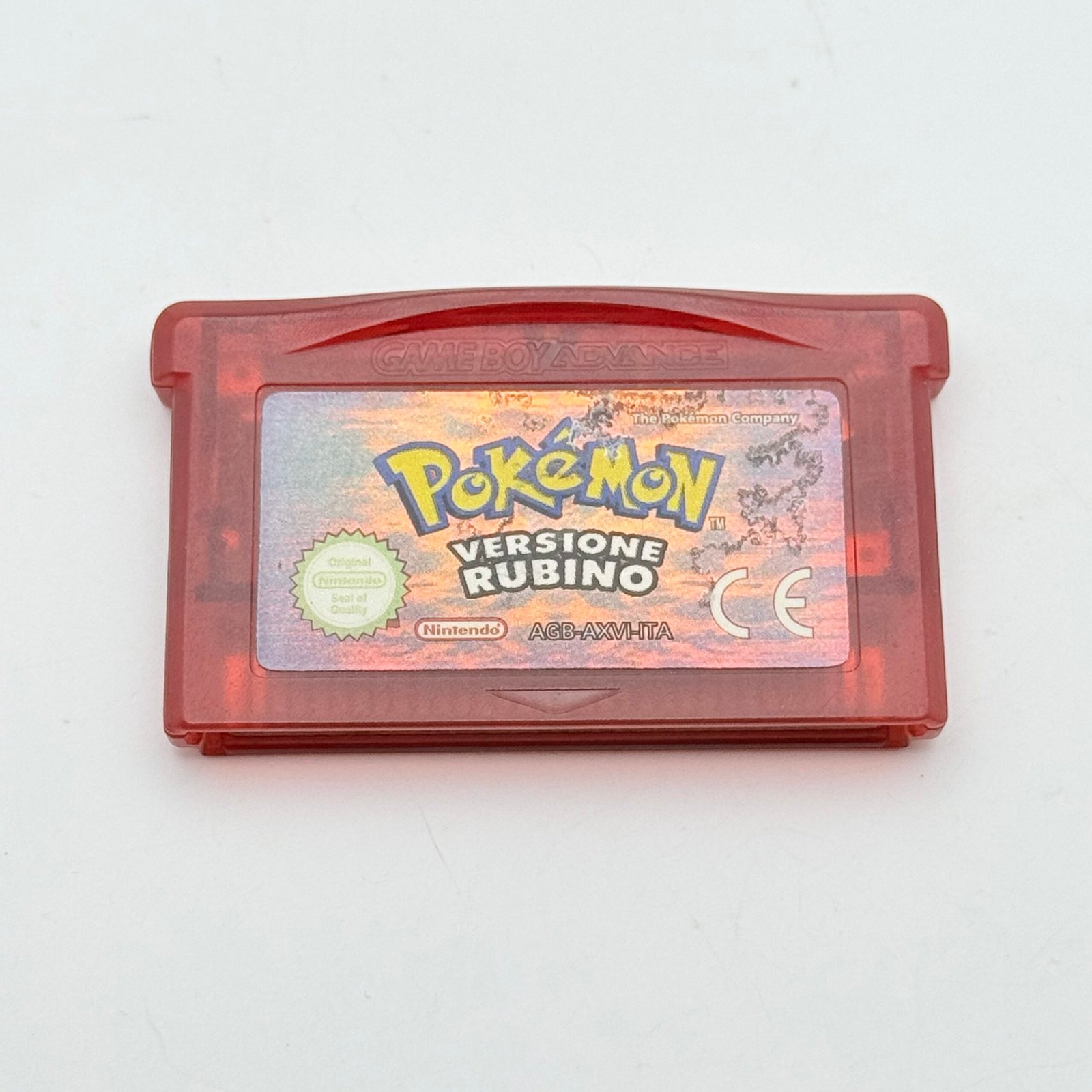 POKÉMON RUBINO GAME BOY - ORIGINALE ITALIANO - BATTERIA NUOVA - ADESIVO BUONO