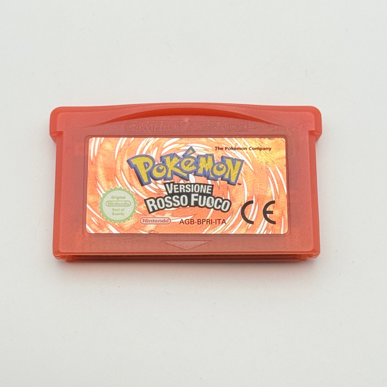 POKÉMON ROSSO FUOCO GAME BOY - ORIGINALE ITA - FUNZIONANTE - ADESIVO BUONO