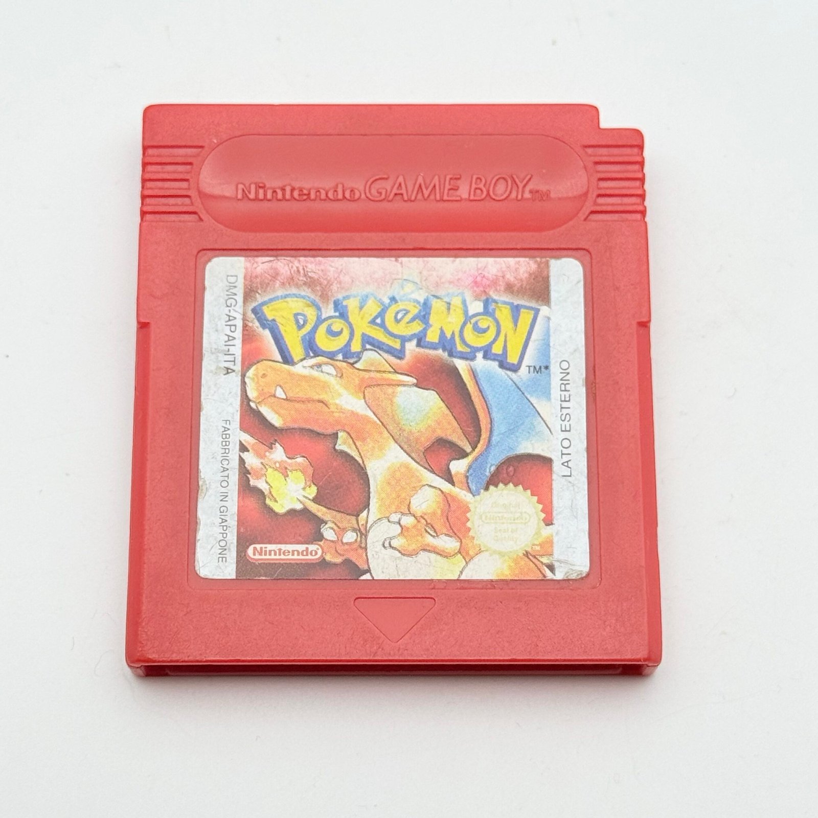 POKÉMON ROSSO ITA - 100% ORIGINALE - BATTERIA NUOVA - ADESIVO MEDIO