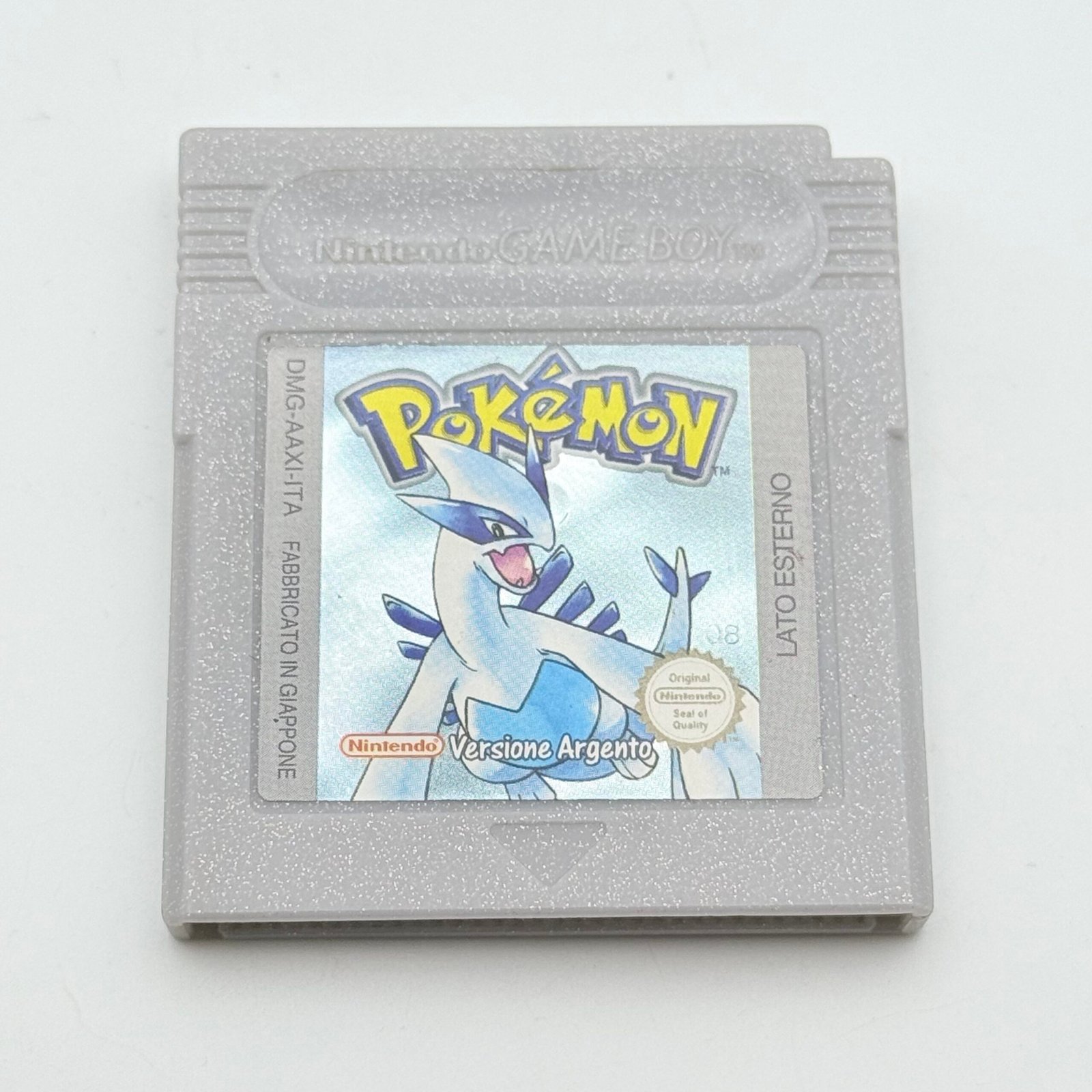 POKEMON ARGENTO GAME BOY - ORIGINALE ITALIANO - BATTERIA NUOVA - ADESIVO OTTIMO +